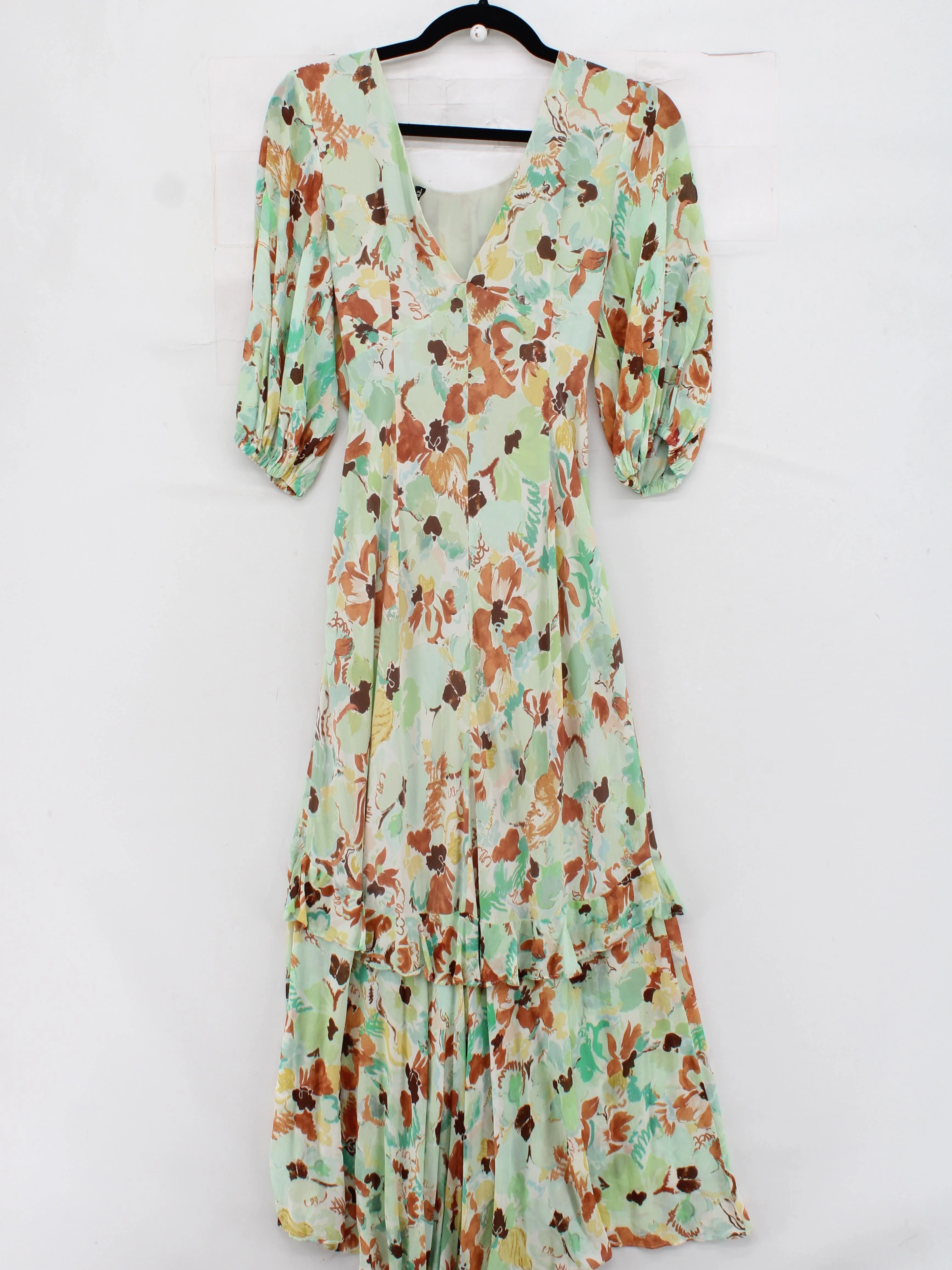 RIXO Maxi Dress UK10 in Multi - Image 4