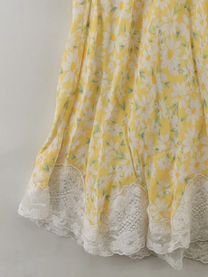 RIXO Maxi Dress UK12 in Yellow - Image 4