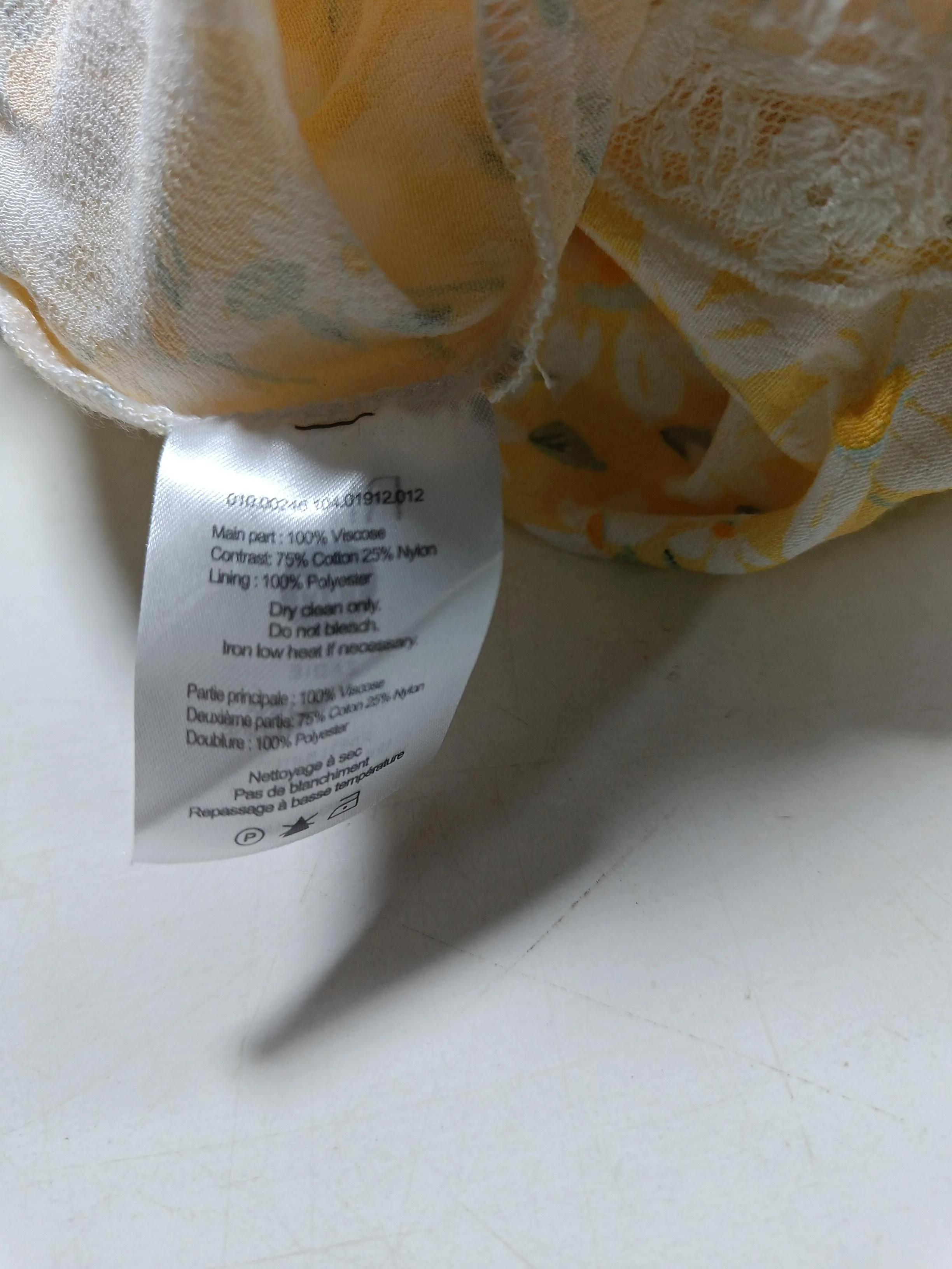 RIXO Maxi Dress UK12 in Yellow - Image 6