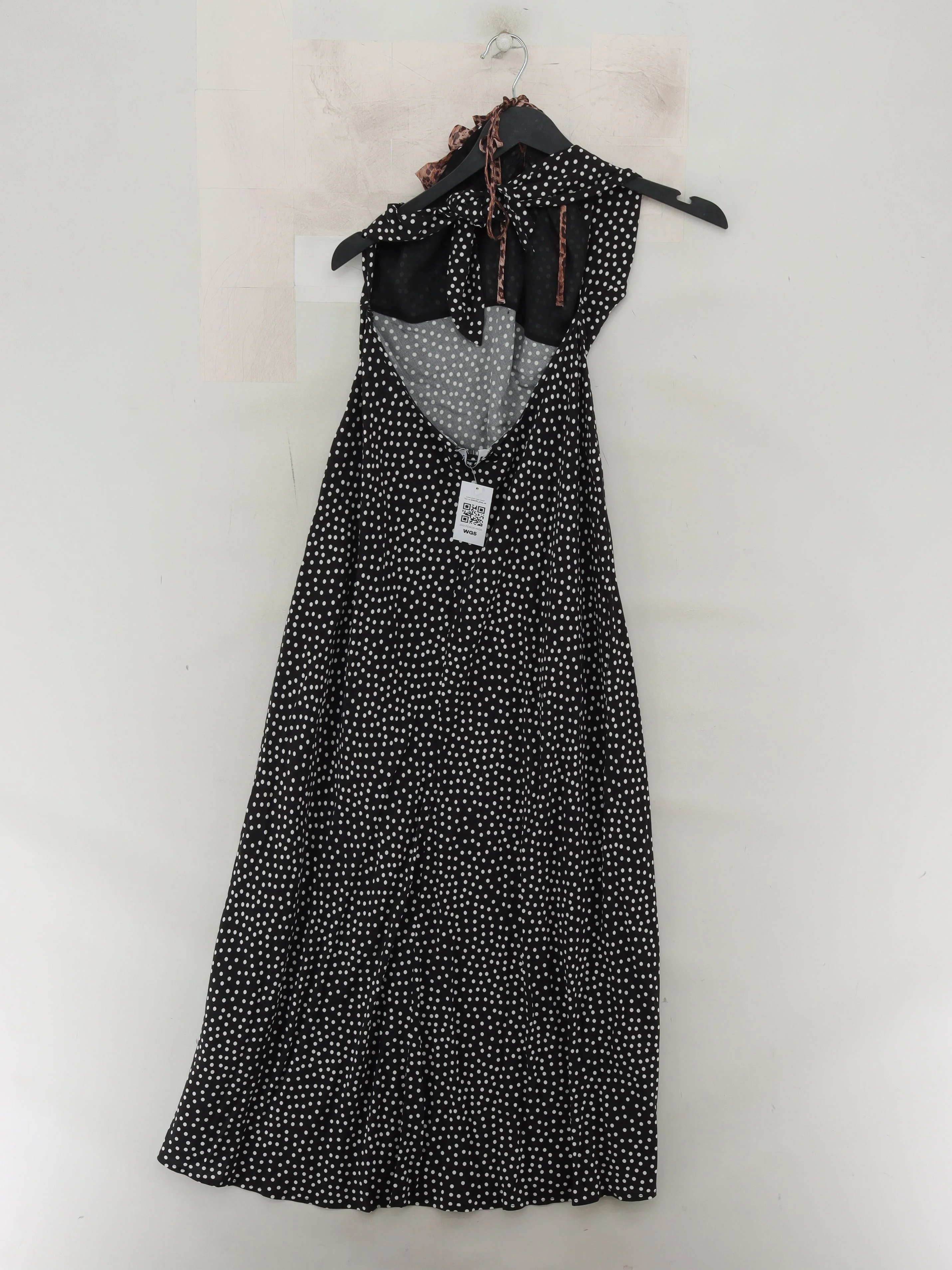 RIXO Slip Midi Dress UK10 in Black - Image 2