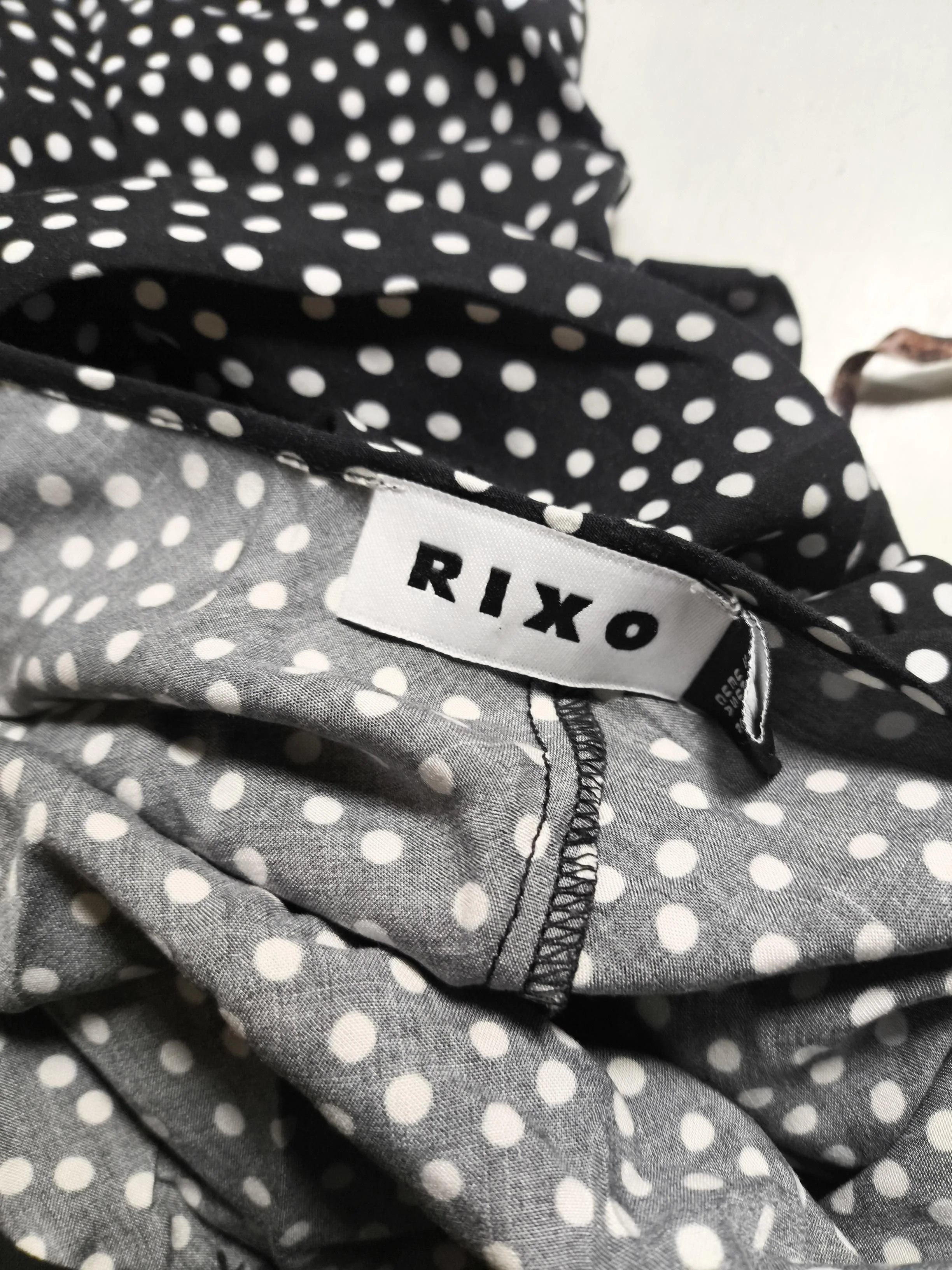 RIXO Slip Midi Dress UK10 in Black - Image 5