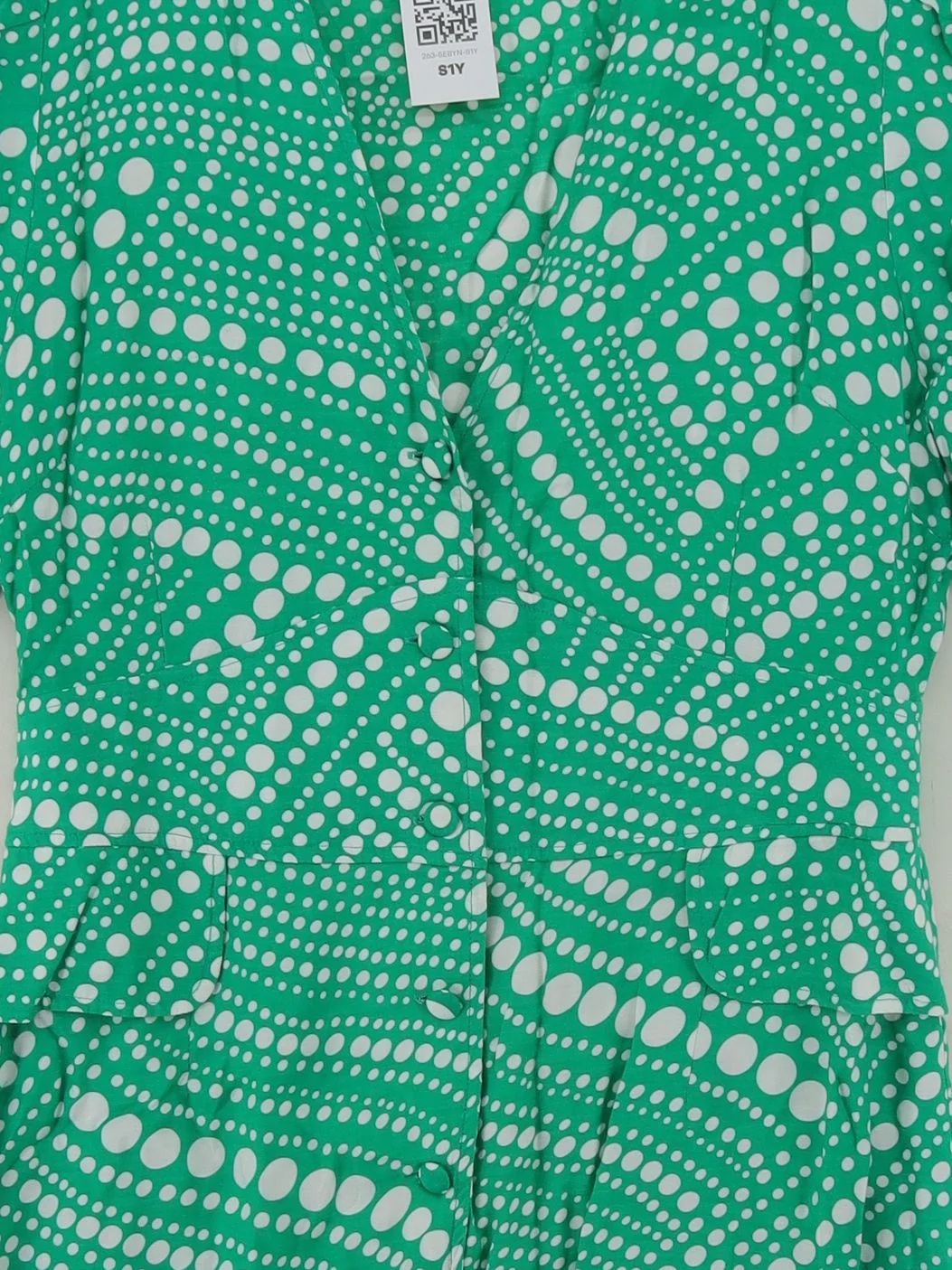 RIXO T-Shirt Mini Dress UK10 in Green - Image 3