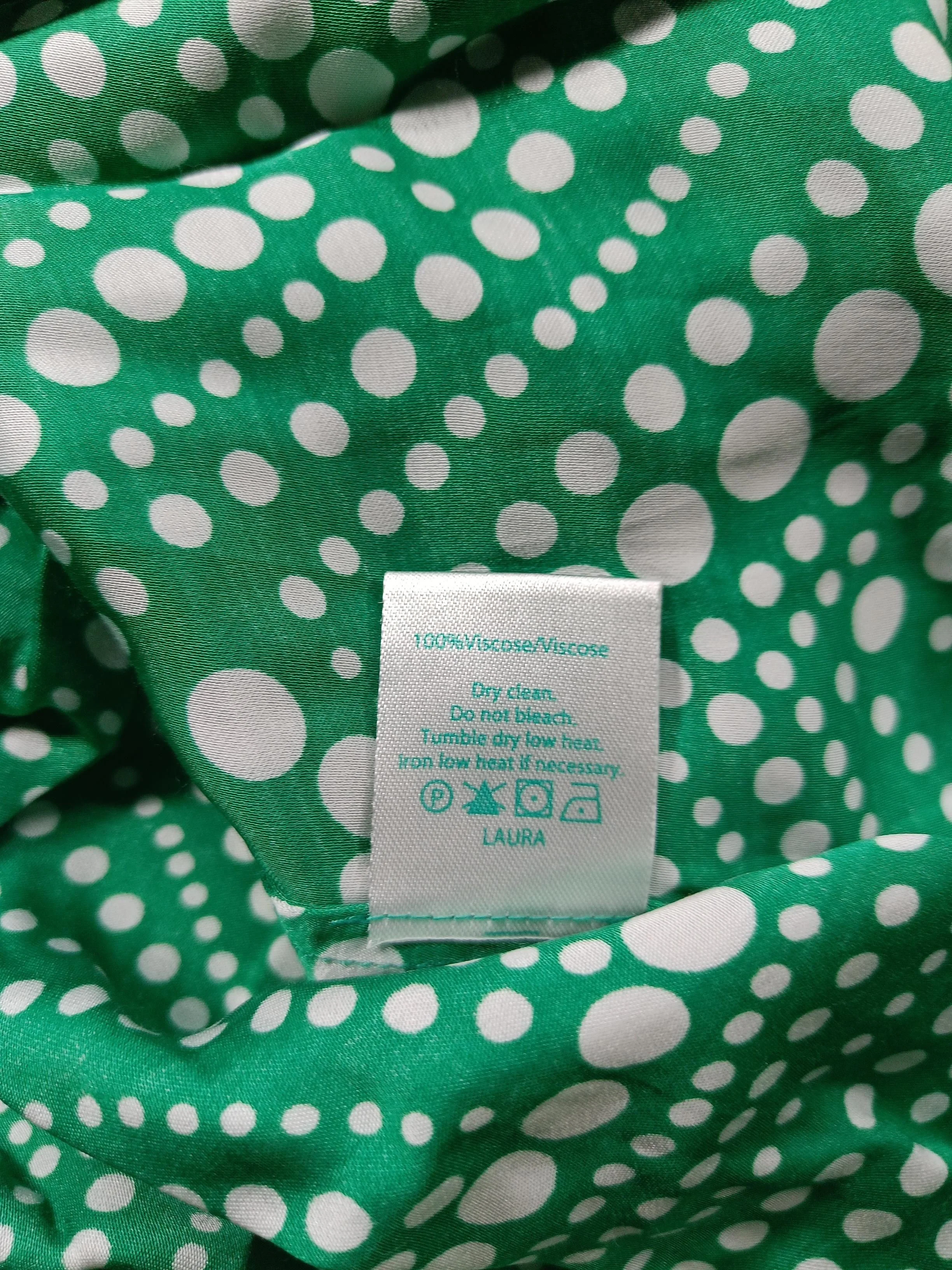RIXO T-Shirt Mini Dress UK10 in Green - Image 6