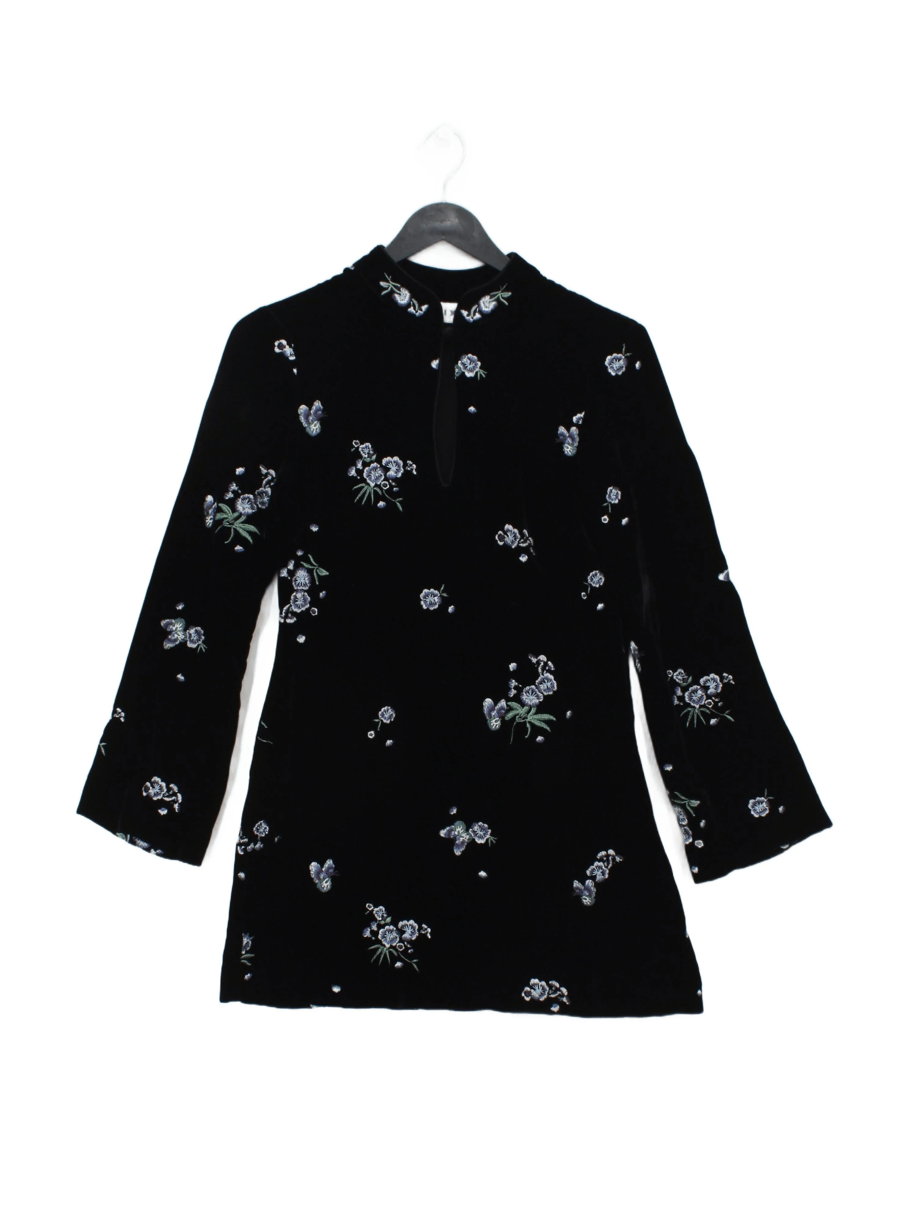 RIXO T-Shirt Mini Dress UK6 in Black