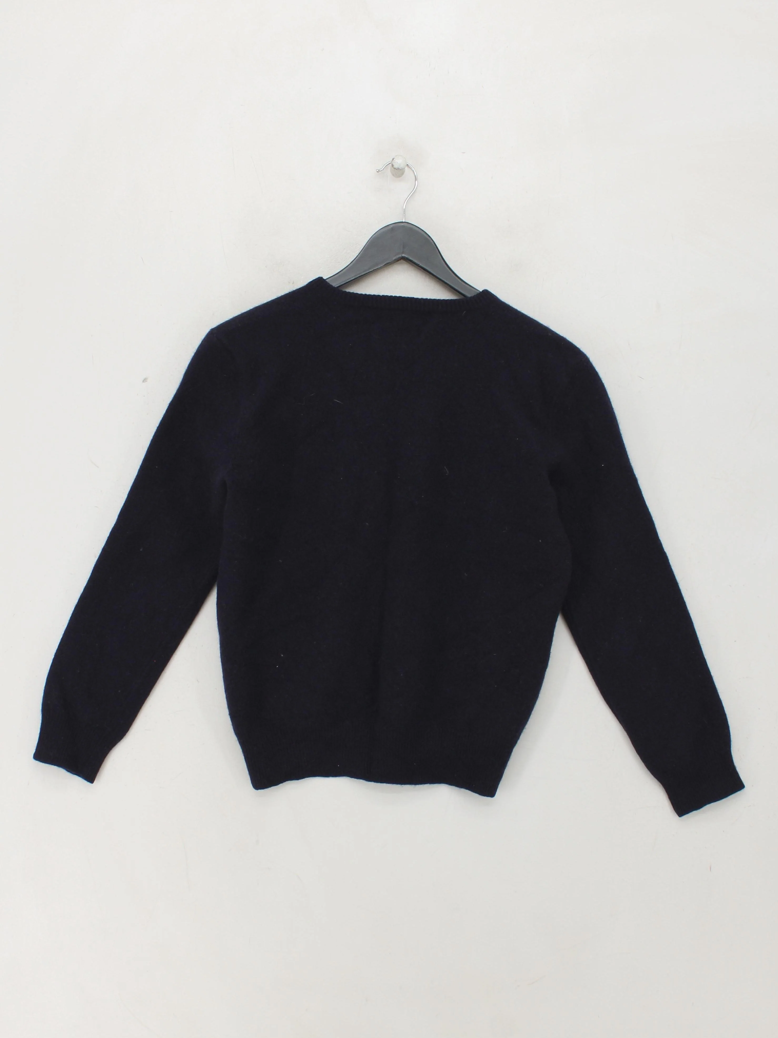 RLX (RALPH LAUREN) Men's Jumper M Blue 100% Wool V-Neck Pullover - Image 2
