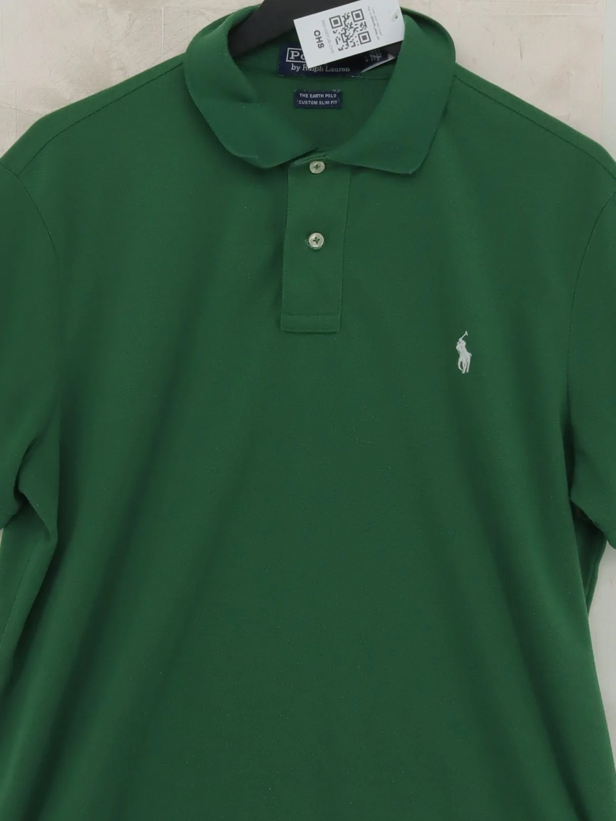 RLX (RALPH LAUREN) Men's Polo L Green 100% Polyester Basic - Image 3