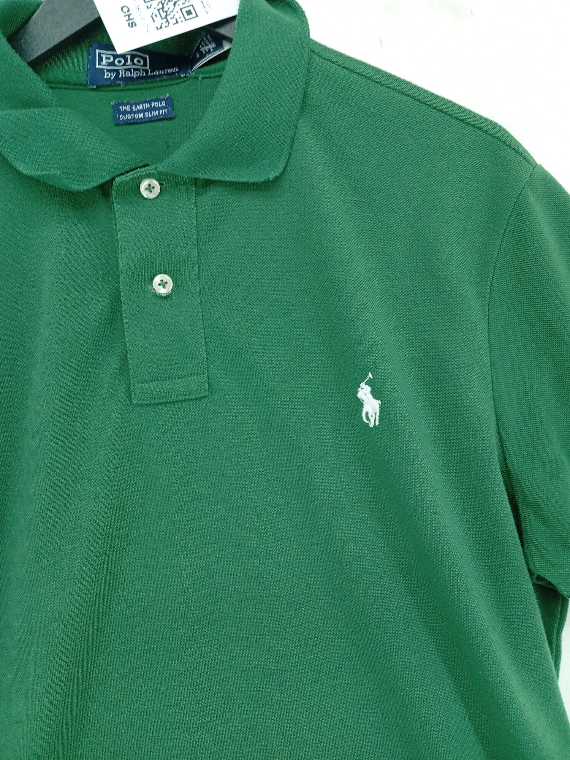 RLX (RALPH LAUREN) Men's Polo L Green 100% Polyester Basic - Image 5