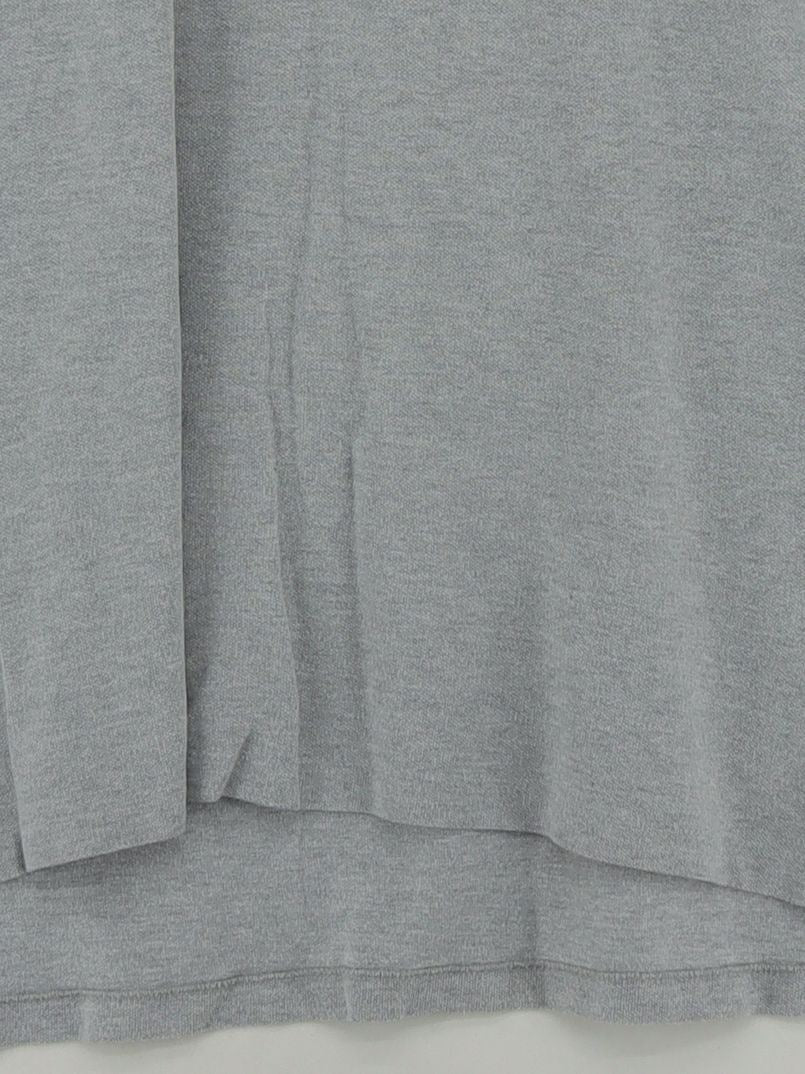 RLX (RALPH LAUREN) Men's Polo L Grey 100% Cotton Basic - Image 4