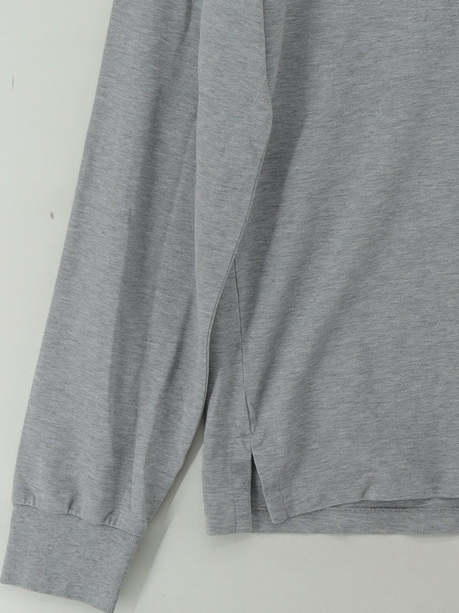 RLX (RALPH LAUREN) Men's Polo XL Grey Cotton with Elastane Basic - Image 4
