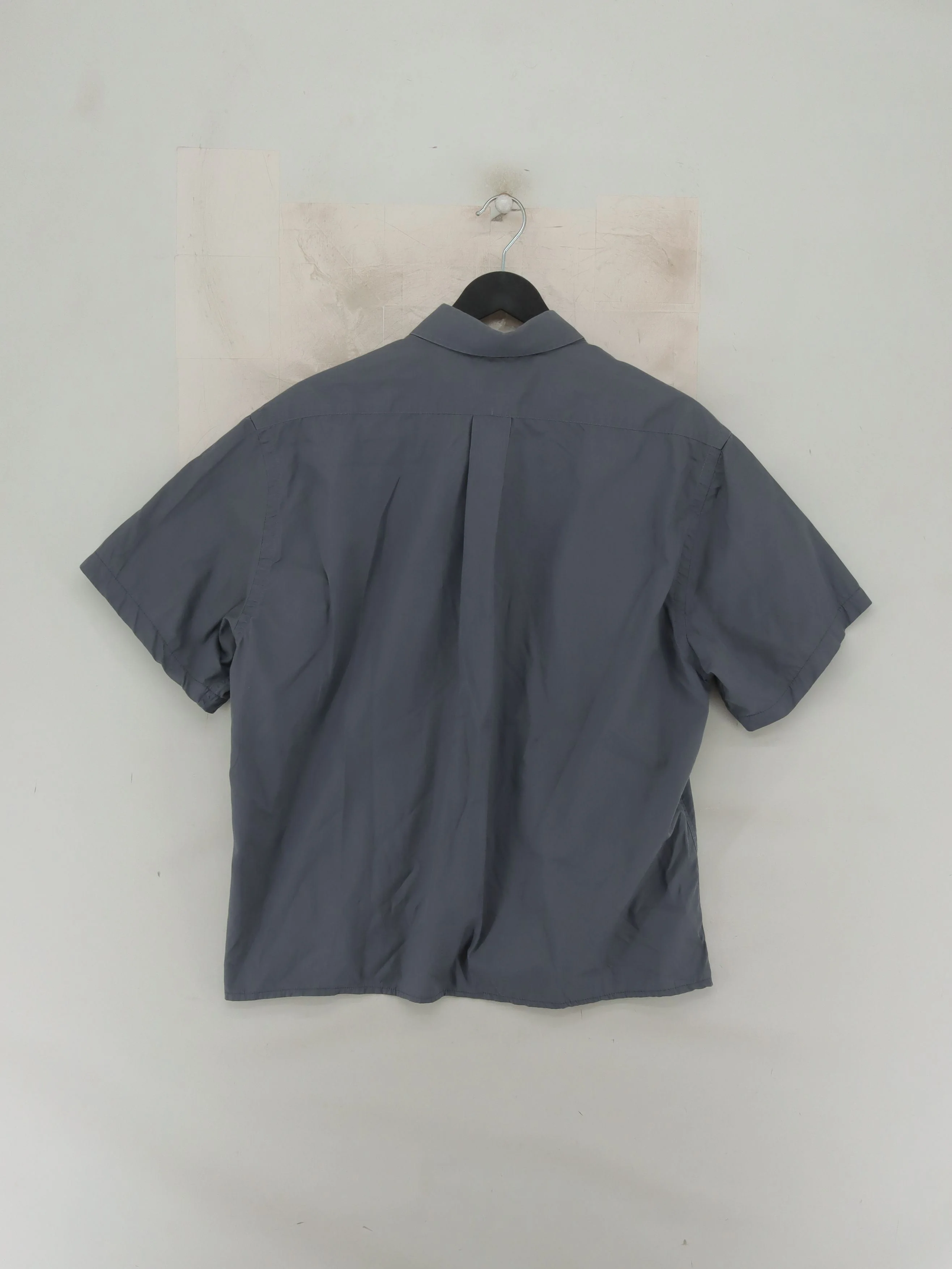 RLX (RALPH LAUREN) Men's Shirt Chest: 34 in Grey 100% Cotton Basic - Image 2