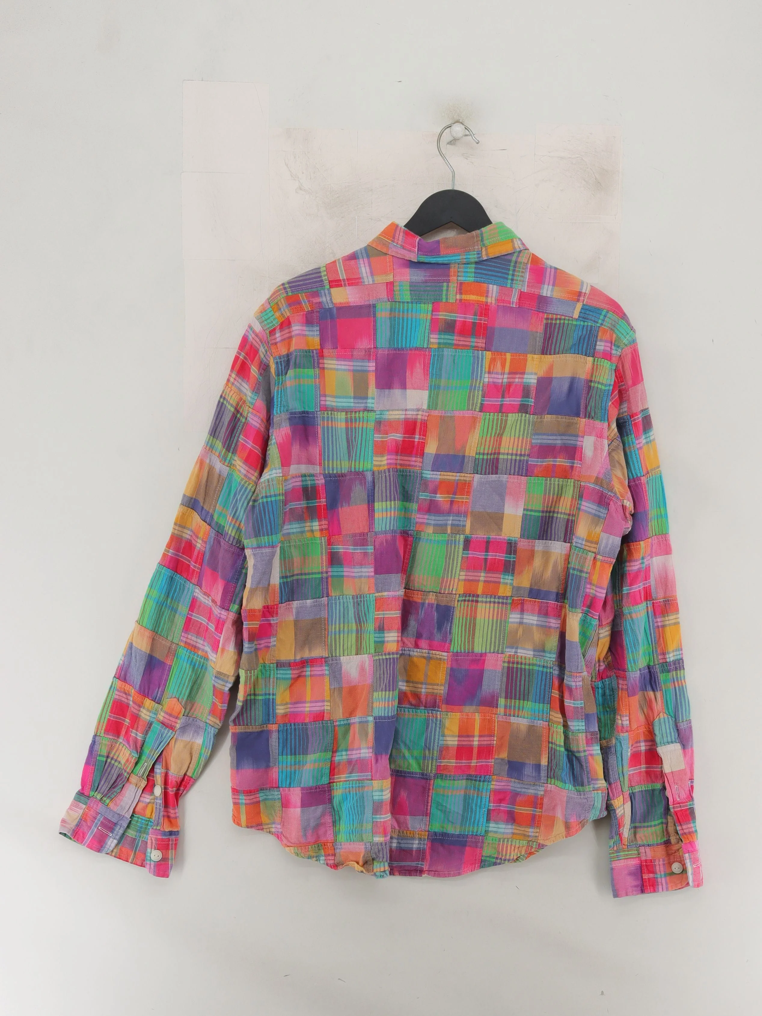RLX (RALPH LAUREN) Men's Shirt L Multi Checkered 100% Cotton Basic - Image 2