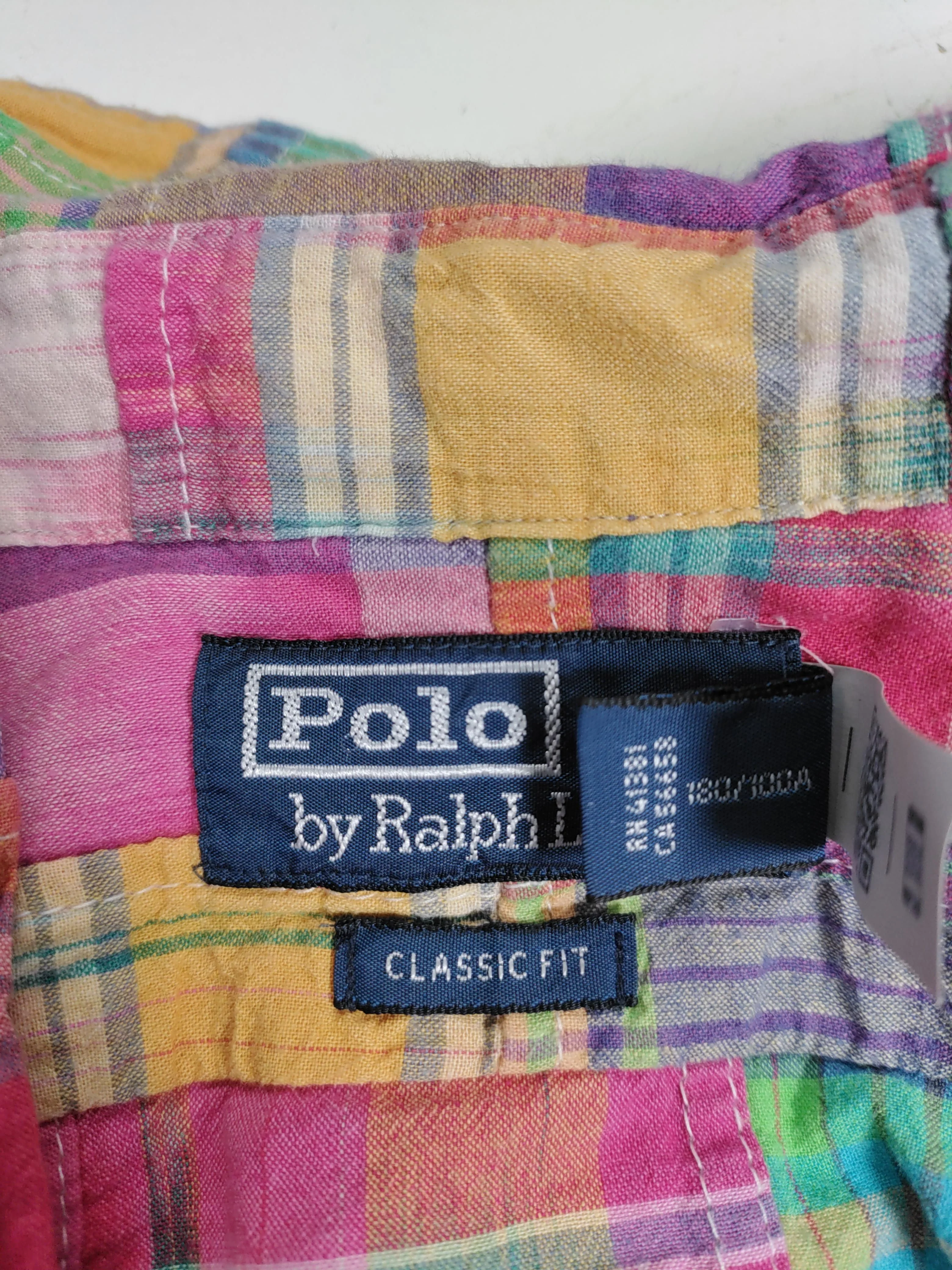 RLX (RALPH LAUREN) Men's Shirt L Multi Checkered 100% Cotton Basic - Image 5