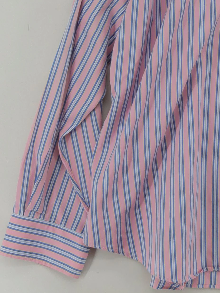RLX (RALPH LAUREN) Men's Shirt XL Multi Striped 100% Cotton Basic - Image 4
