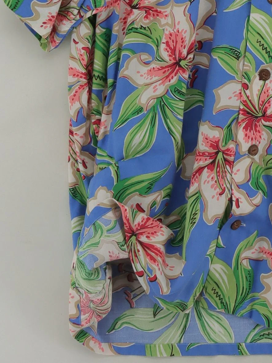 RLX (RALPH LAUREN) Men's Shirt XXL Multi Floral 100% Other Basic - Image 4