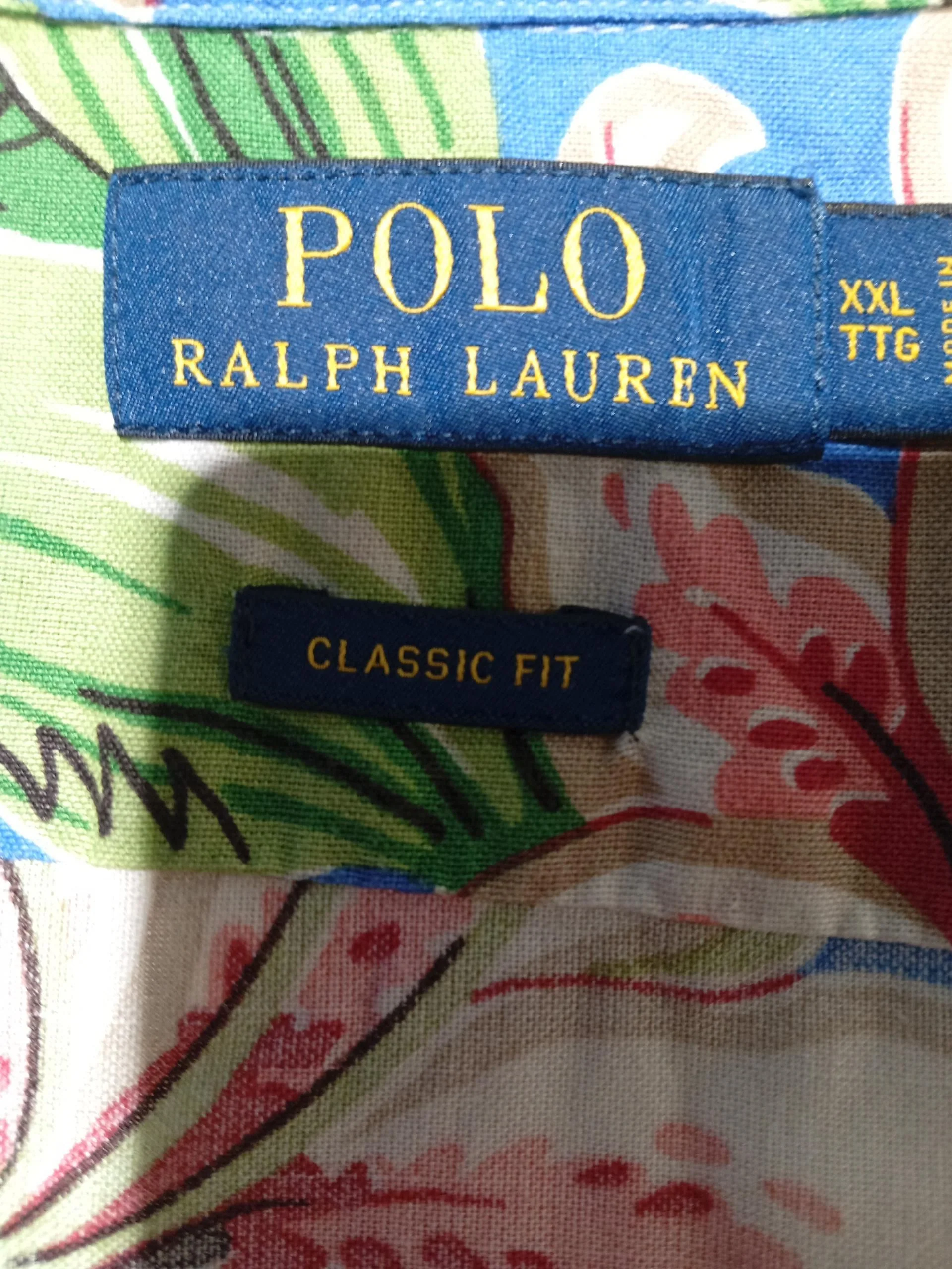 RLX (RALPH LAUREN) Men's Shirt XXL Multi Floral 100% Other Basic - Image 5