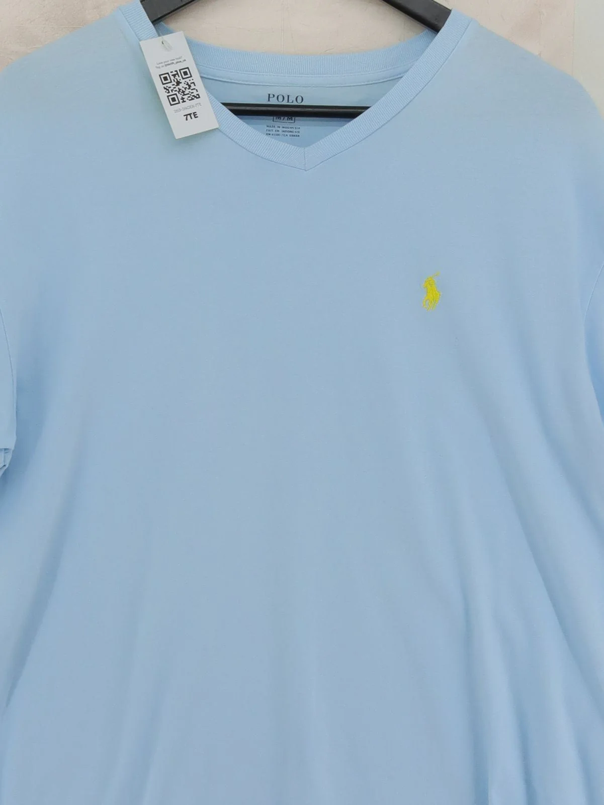RLX (RALPH LAUREN) Men's T-Shirt M Blue 100% Cotton Basic - Image 3