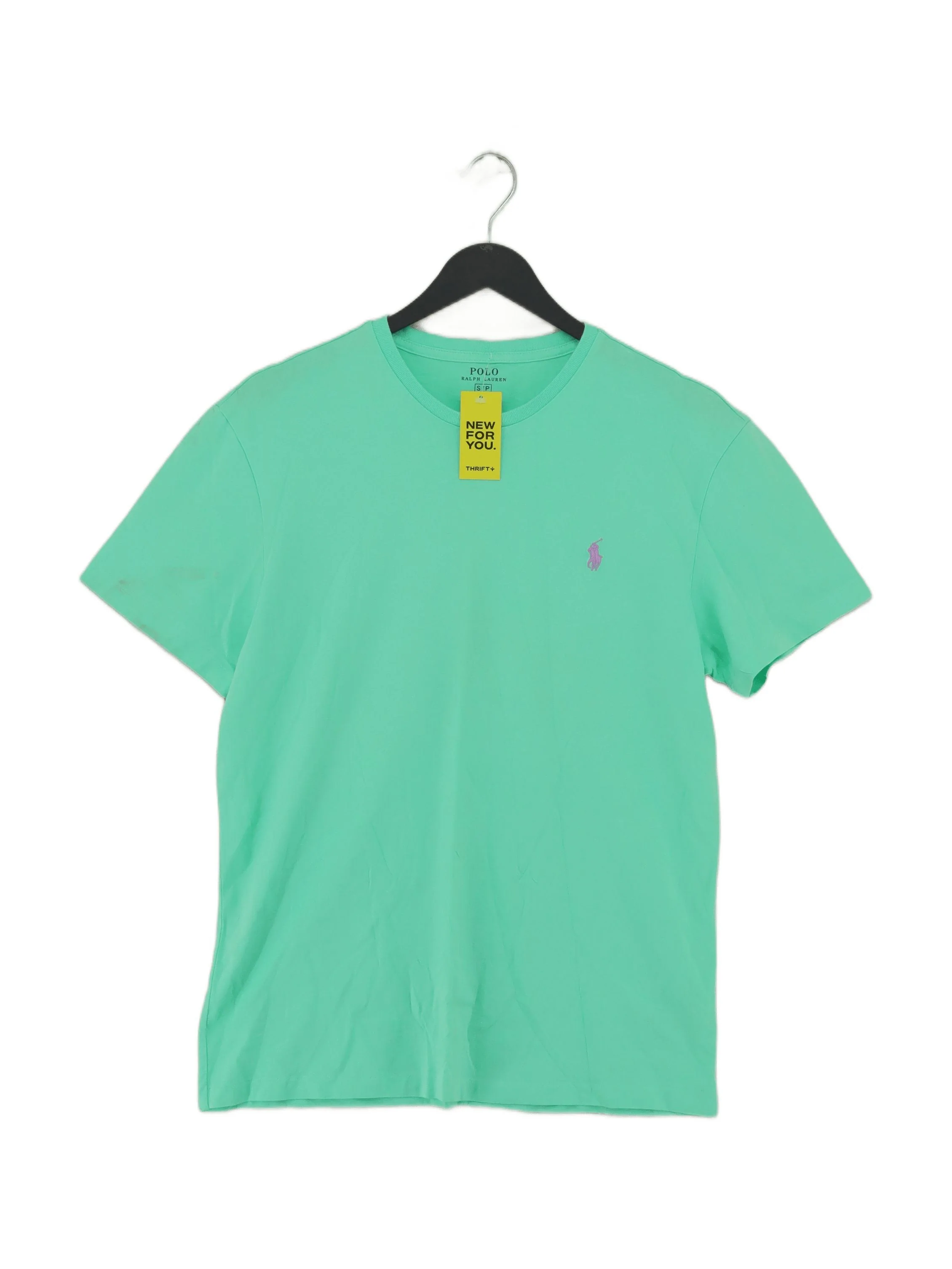 RLX (RALPH LAUREN) Men's T-Shirt S Green 100% Cotton Basic