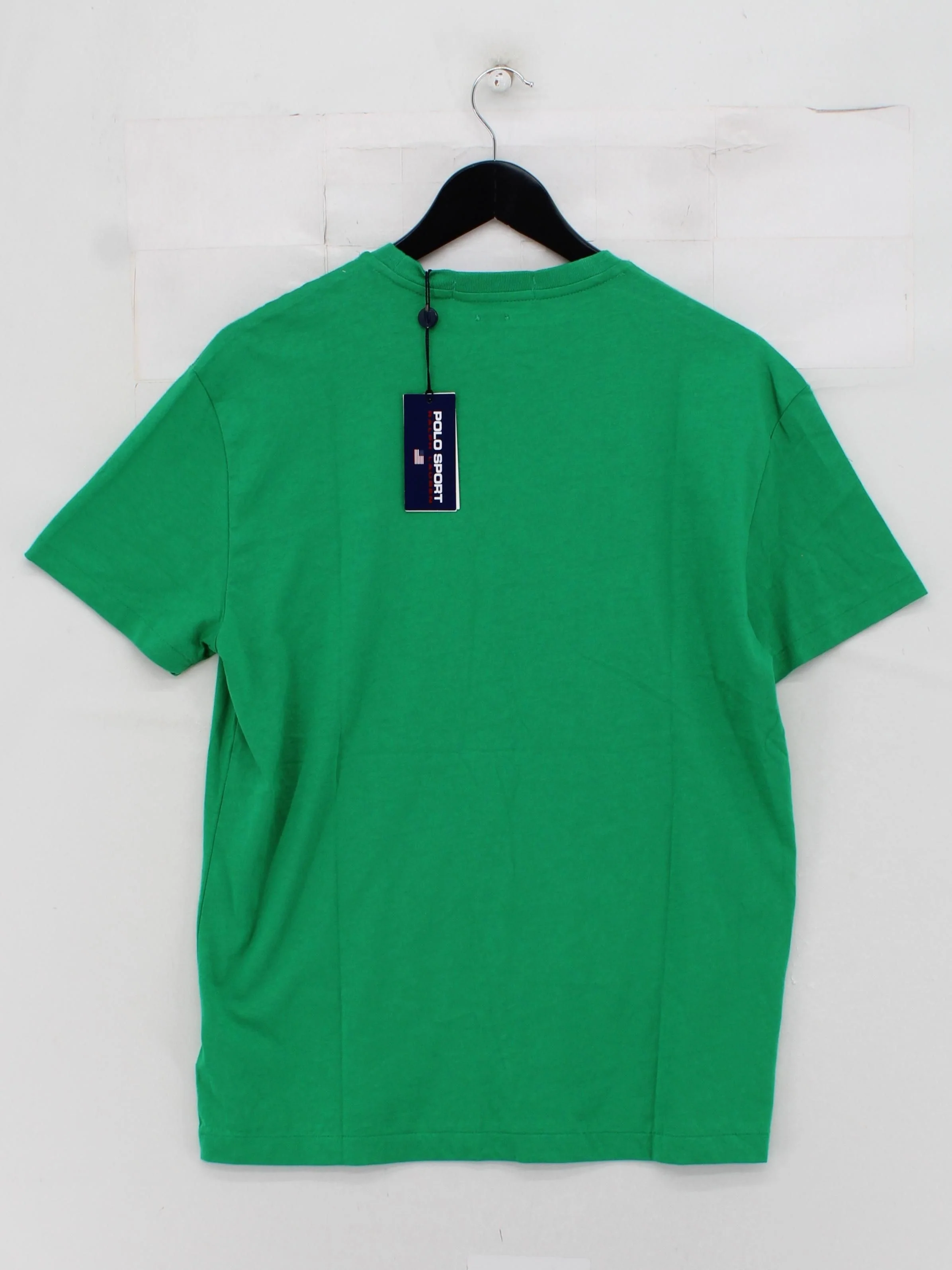 RLX (RALPH LAUREN) Men's T-Shirt S Green Graphic 100% Cotton Basic New with tags - Image 2