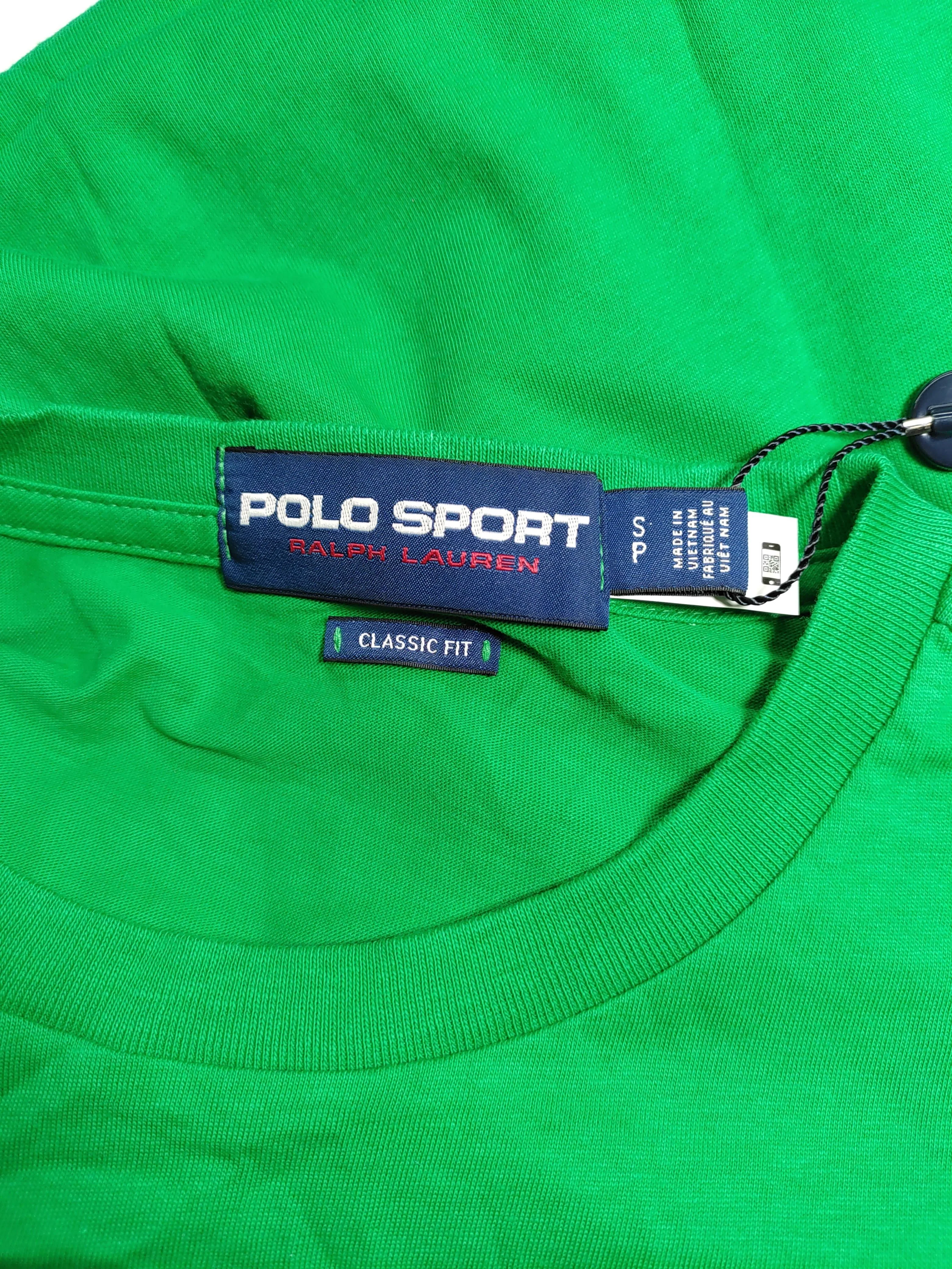 RLX (RALPH LAUREN) Men's T-Shirt S Green Graphic 100% Cotton Basic New with tags - Image 5