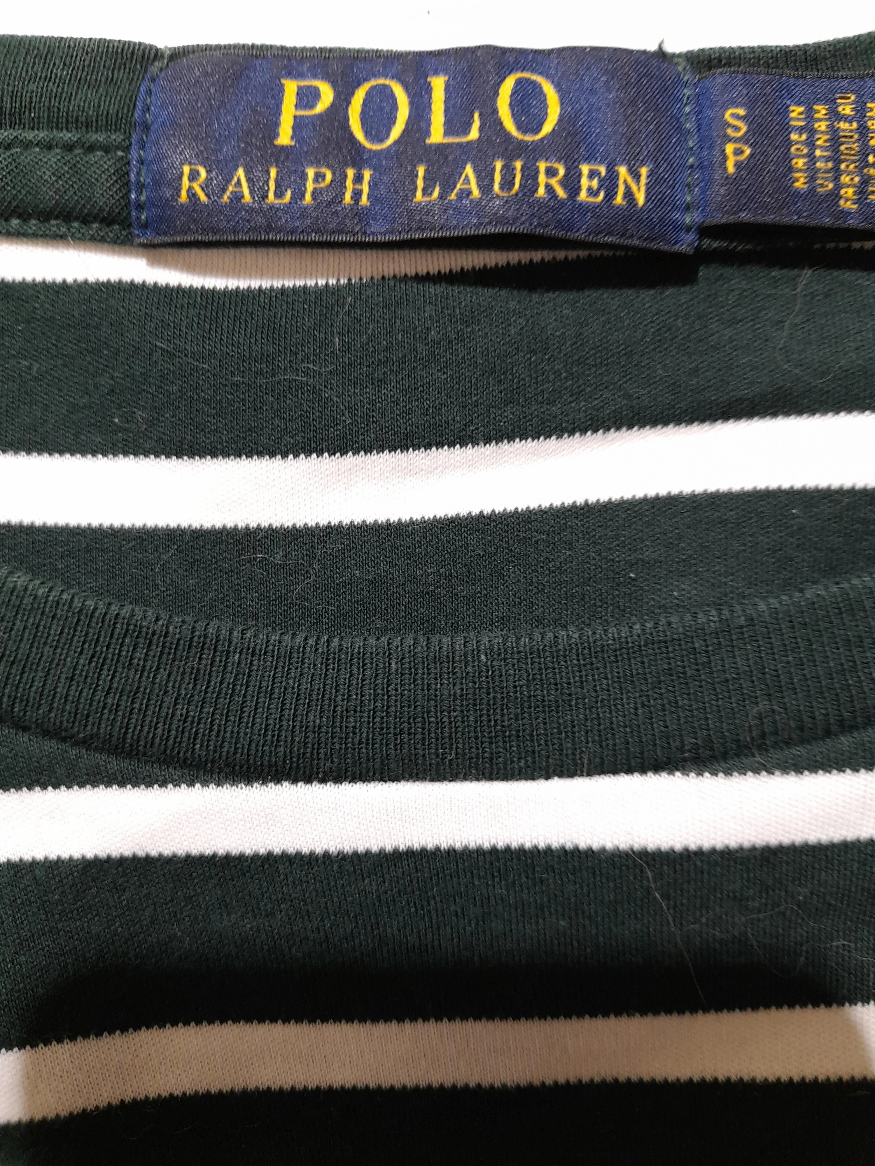 RLX (RALPH LAUREN) Men's T-Shirt S Multi Striped 100% Cotton Basic - Image 6