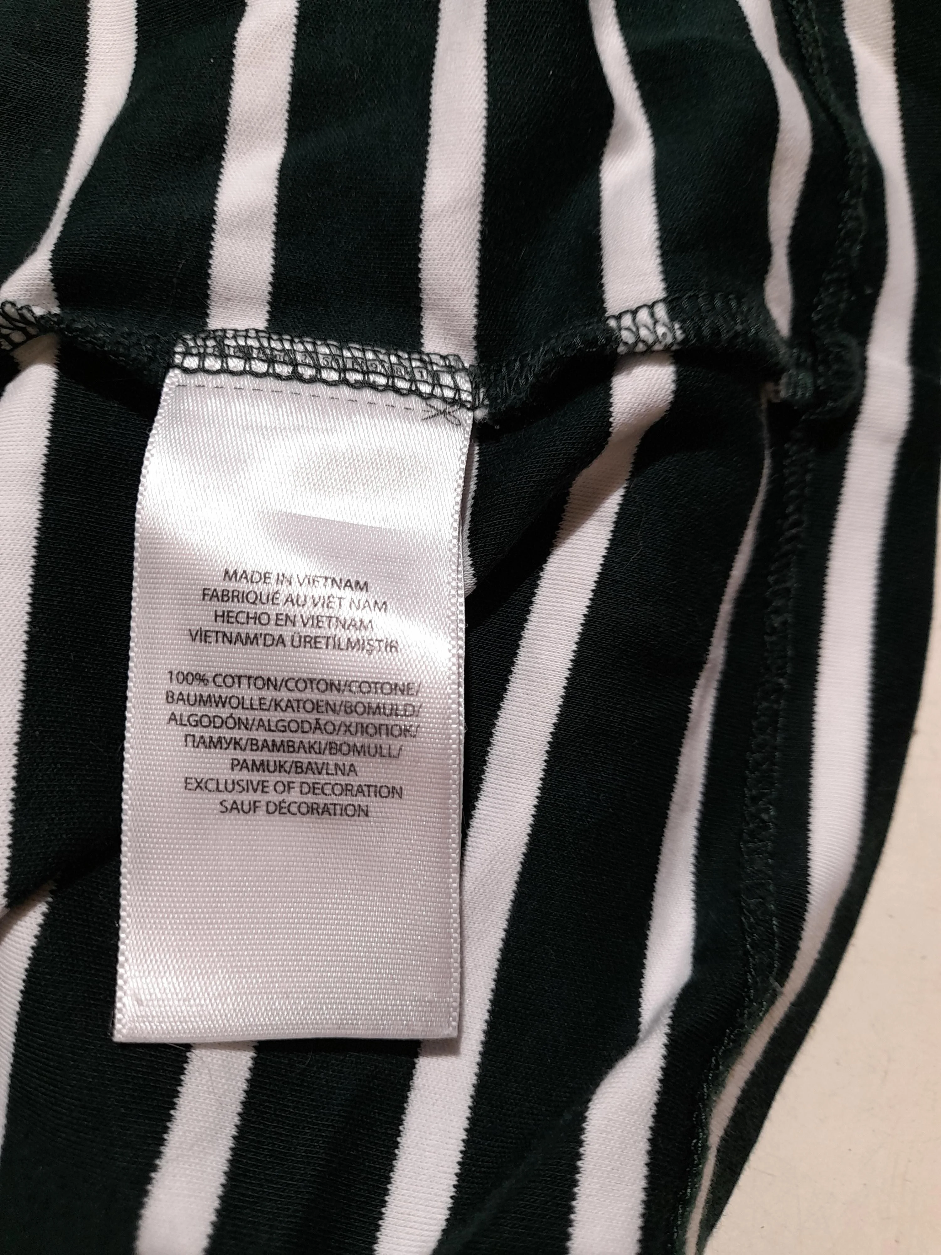 RLX (RALPH LAUREN) Men's T-Shirt S Multi Striped 100% Cotton Basic - Image 7