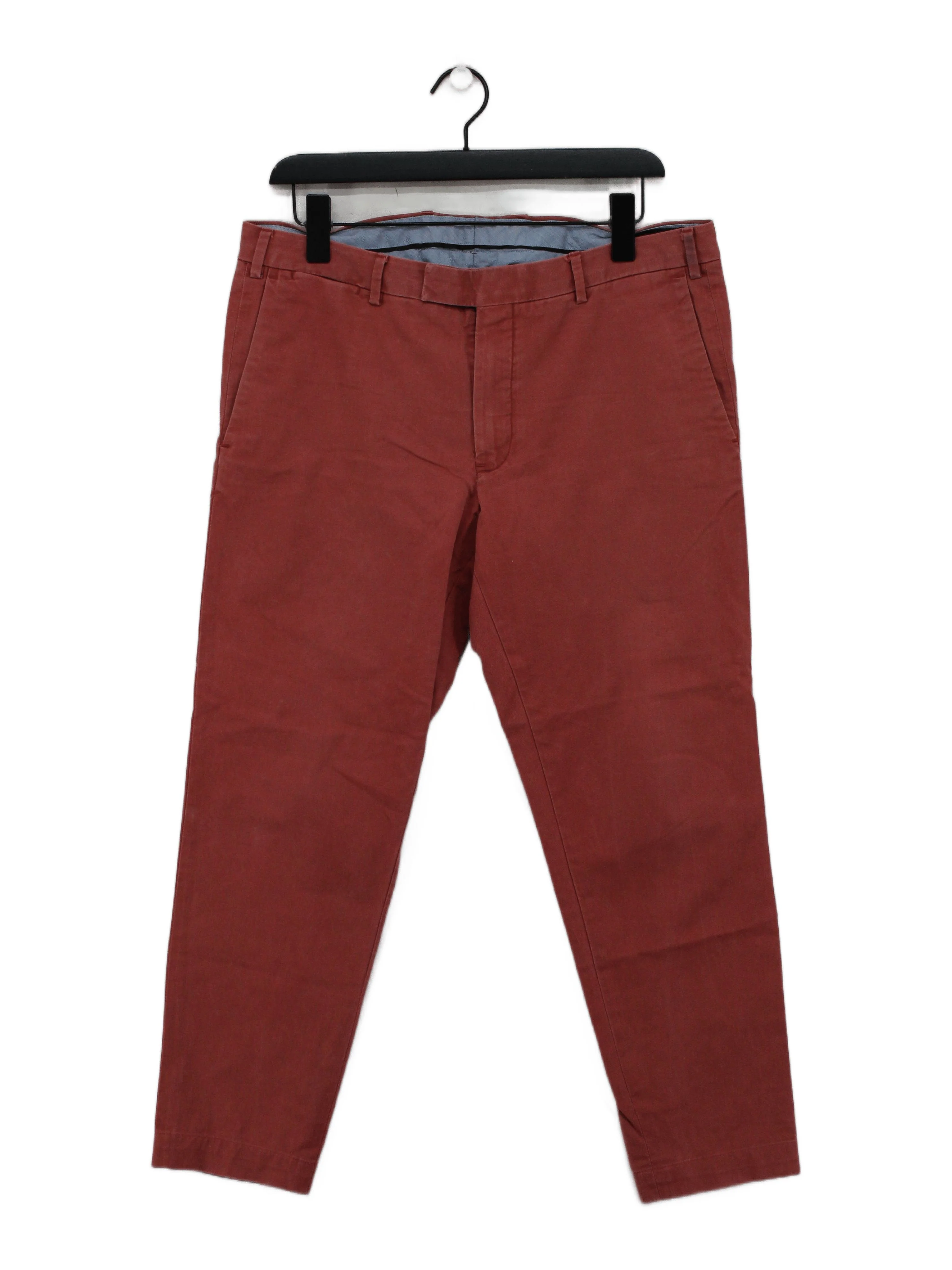 RLX (RALPH LAUREN) Men's Trousers W 33 in Tan Cotton with Elastane Tapered Chino