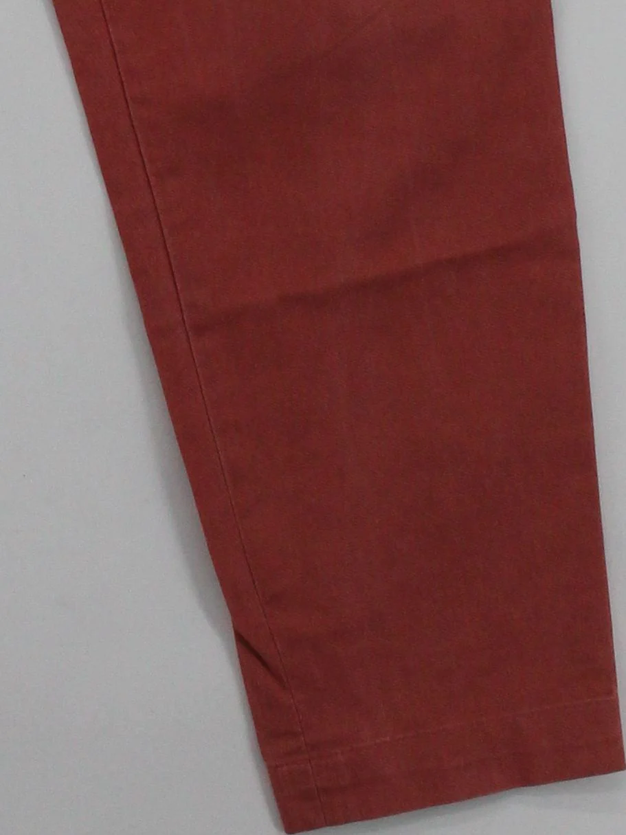 RLX (RALPH LAUREN) Men's Trousers W 33 in Tan Cotton with Elastane Tapered Chino - Image 4