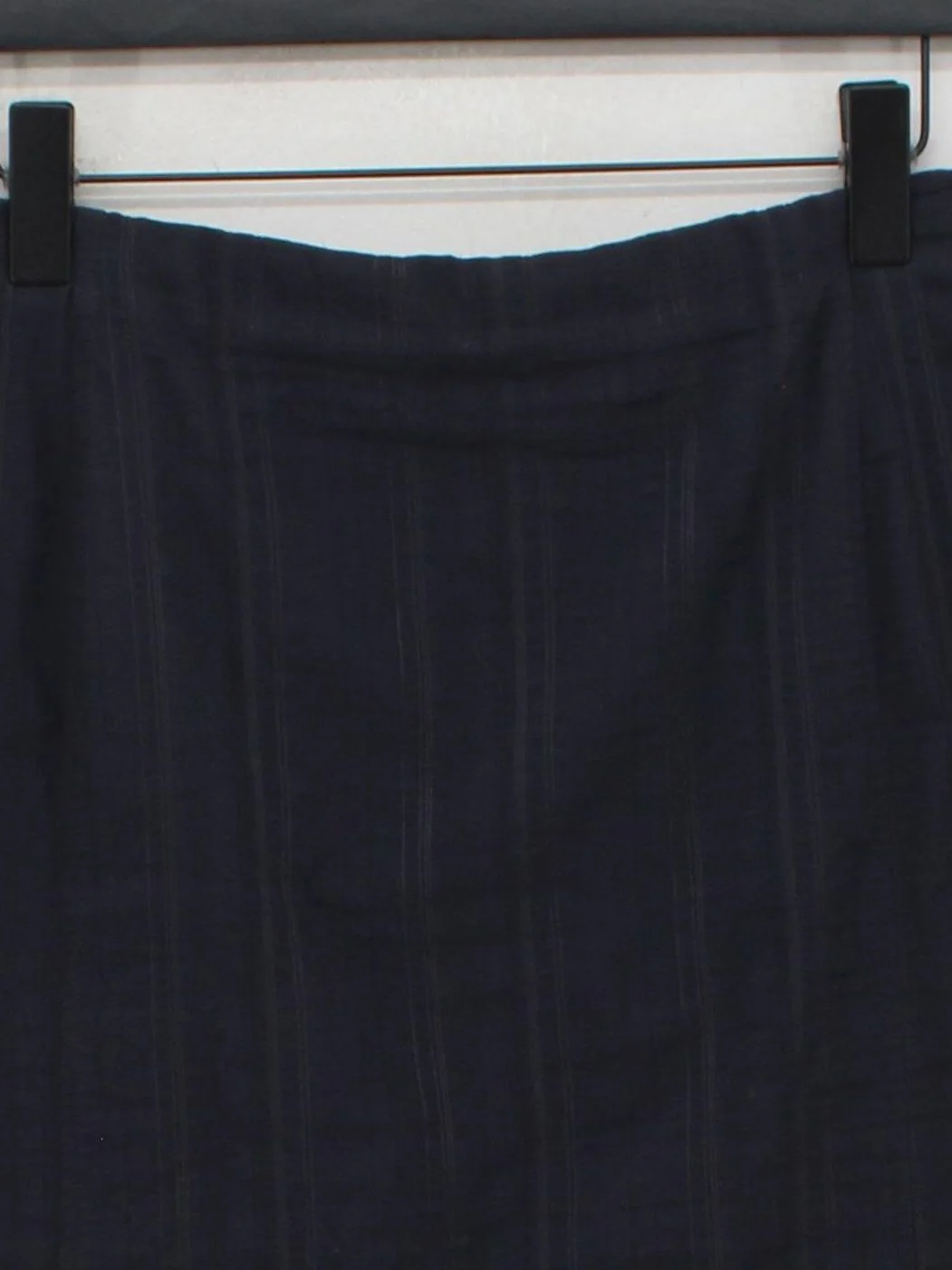 Robell Women's Midi Skirt UK 14 Black Striped 100% Other Midi Straight & Pencil - Image 3