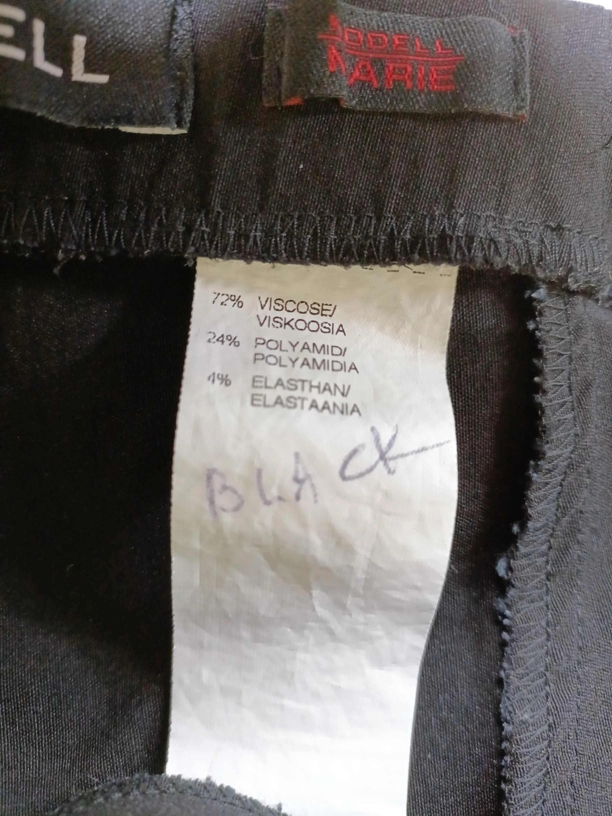 Robell Women's Trousers UK 18 Black Viscose with Polyamide, Elastane Chino - Image 6