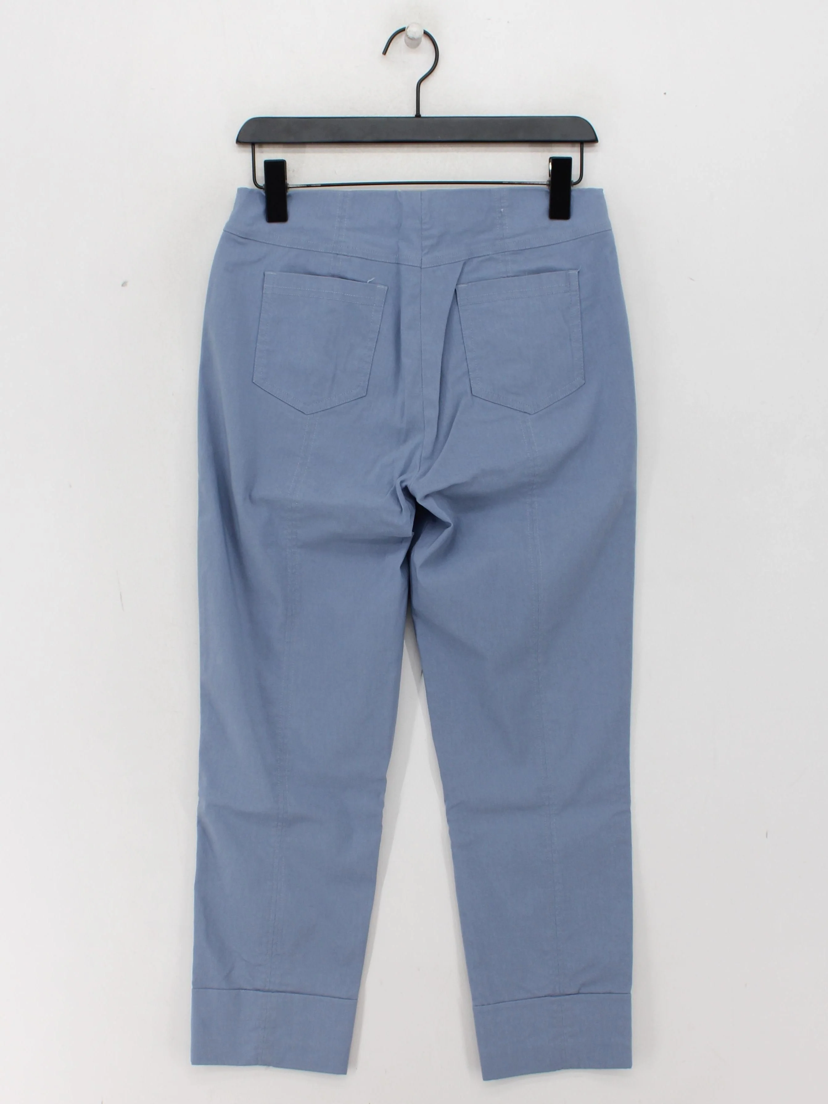 Robell Women's Trousers W 30 in Blue 100% Other Straight Cropped - Image 2