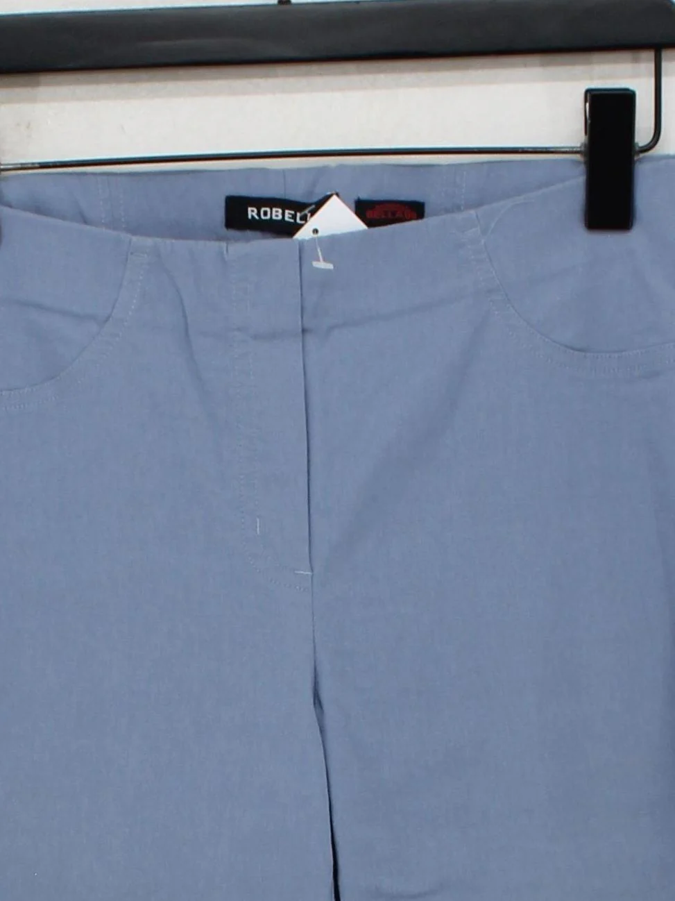Robell Women's Trousers W 30 in Blue 100% Other Straight Cropped - Image 3