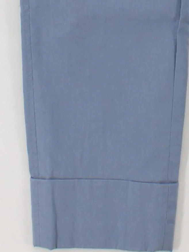Robell Women's Trousers W 30 in Blue 100% Other Straight Cropped - Image 4