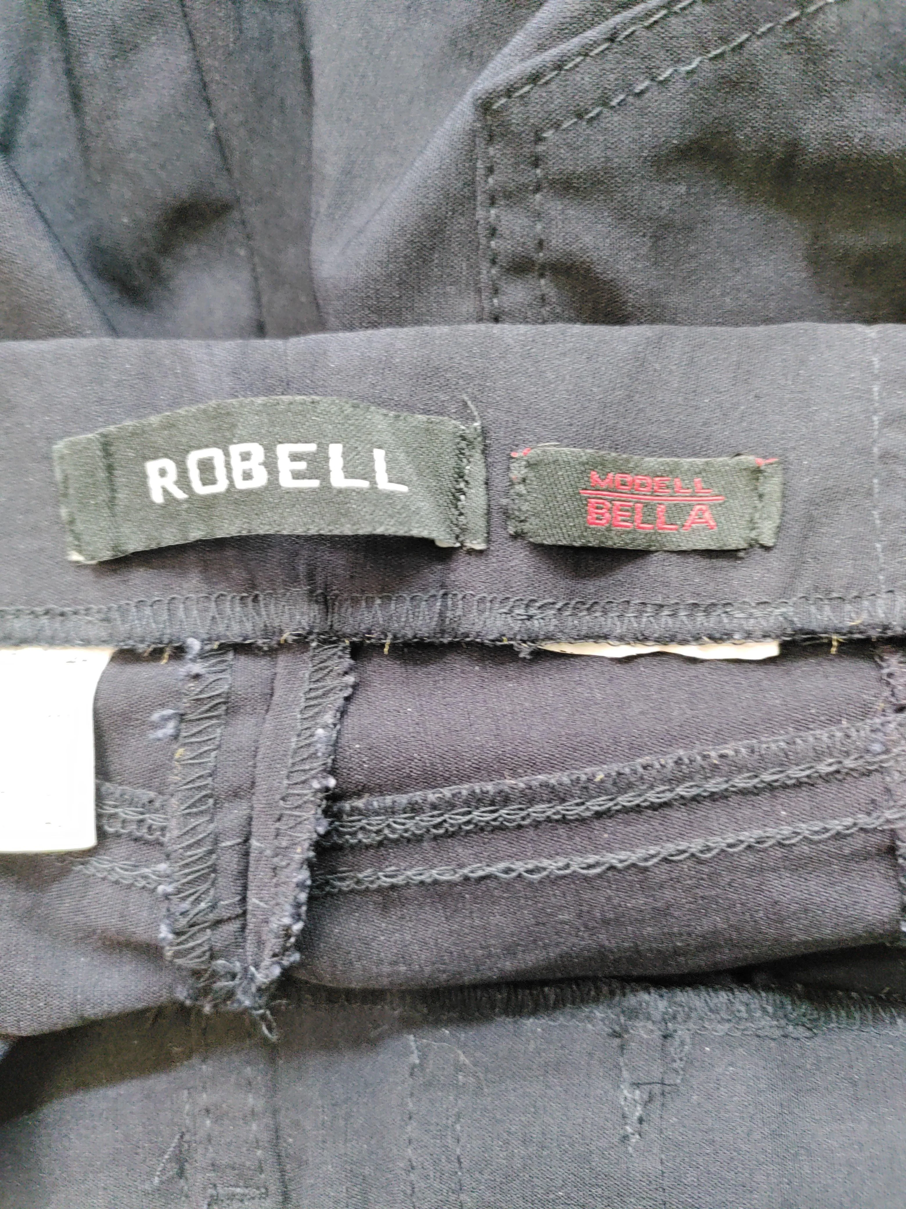 Robell Women's Trousers W 34 in Black 100% Other Straight Chino - Image 5