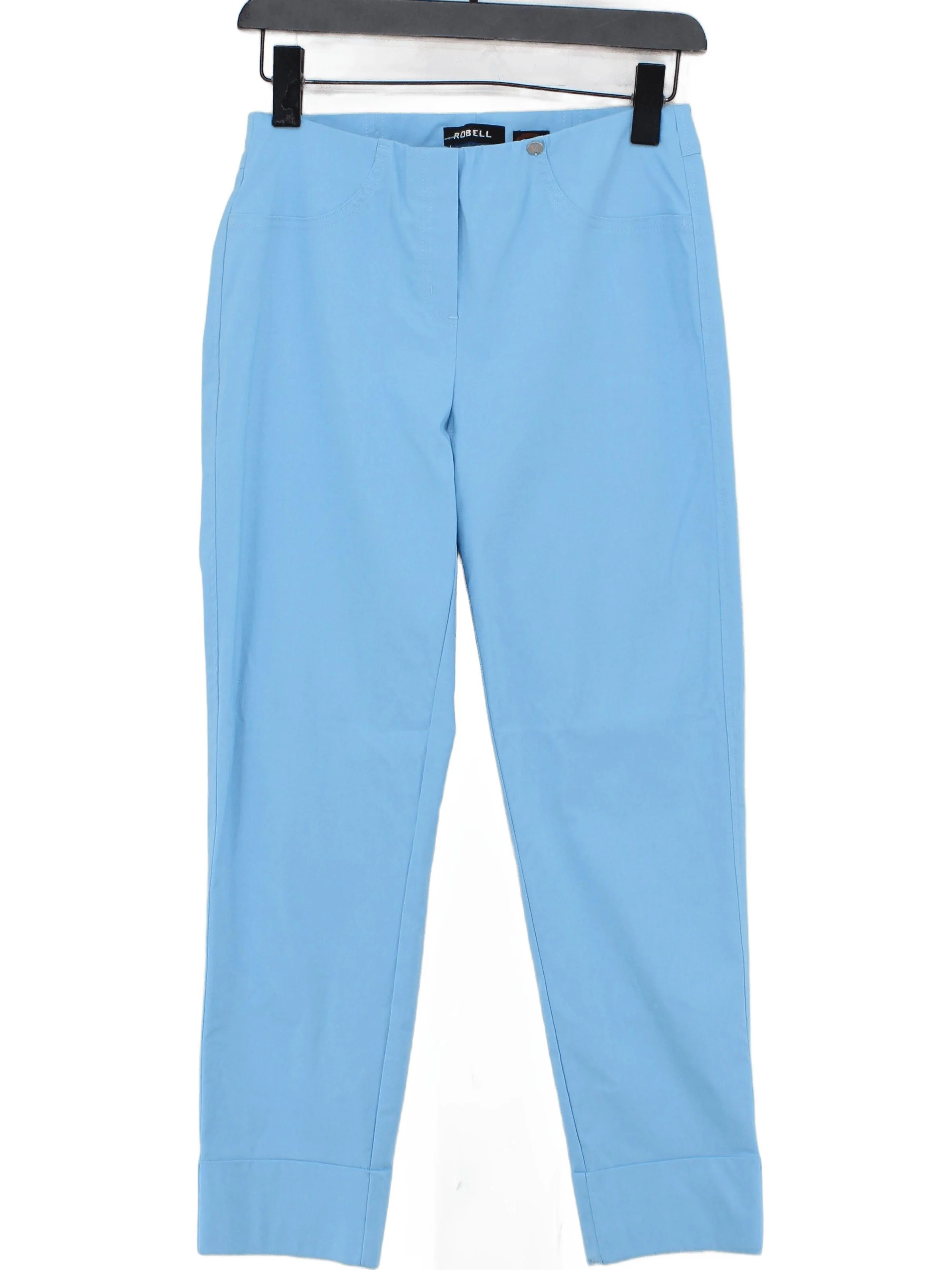 Robell Women's Trousers W 34 in Blue 100% Other Straight Chino