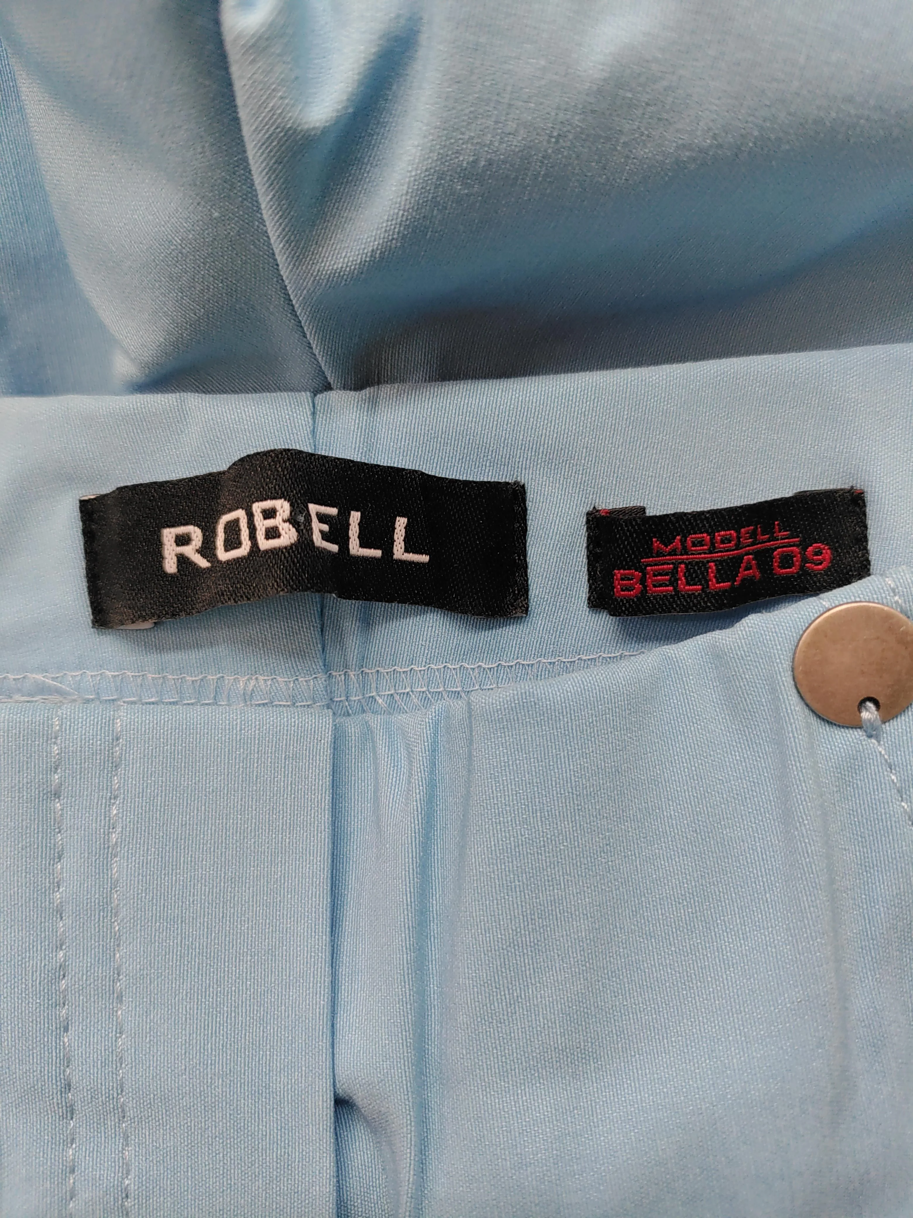 Robell Women's Trousers W 34 in Blue 100% Other Straight Chino - Image 5