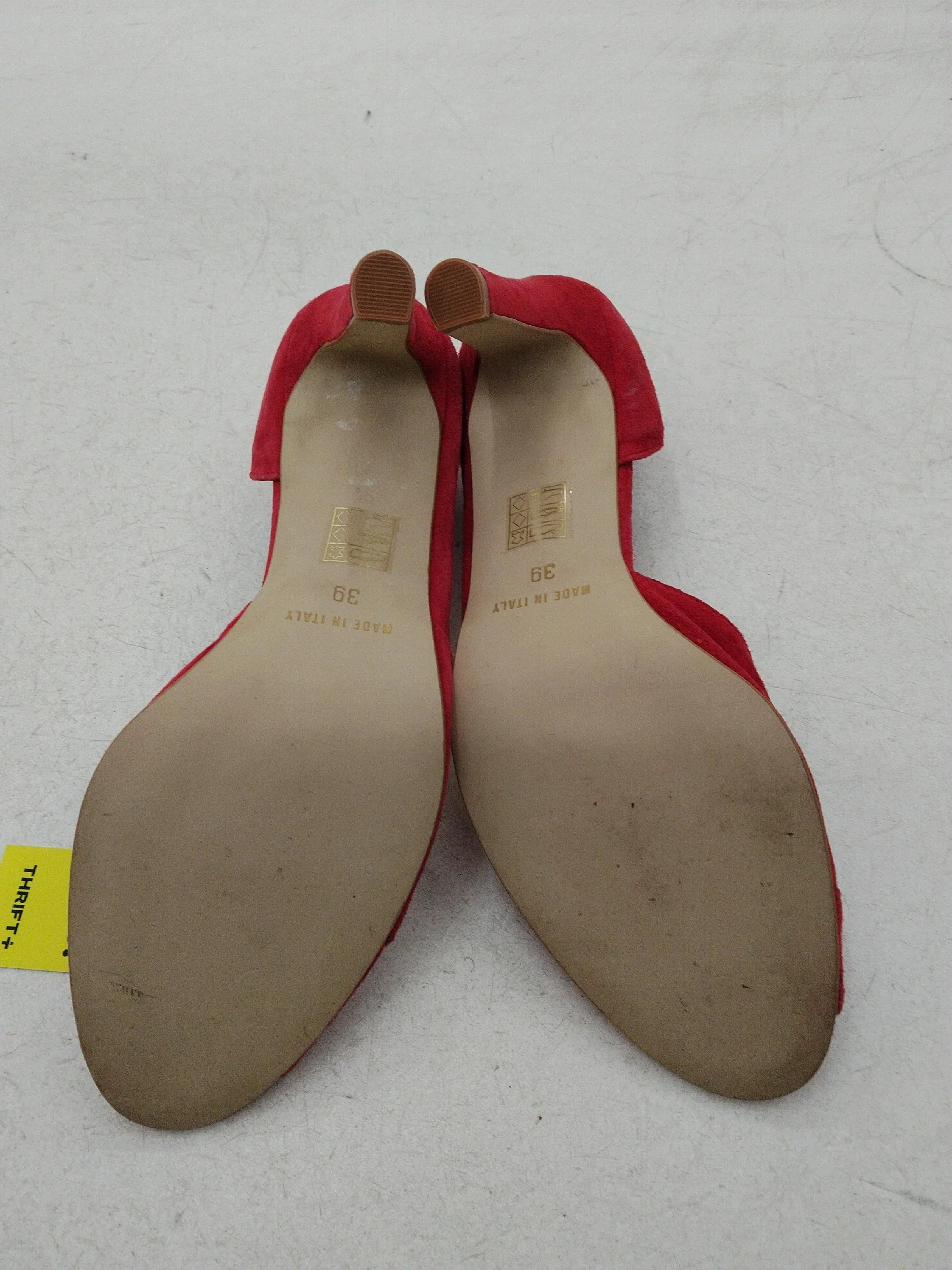 Roberto Vianni Women's Heels UK 6 Red 100% Suede Court - Image 7