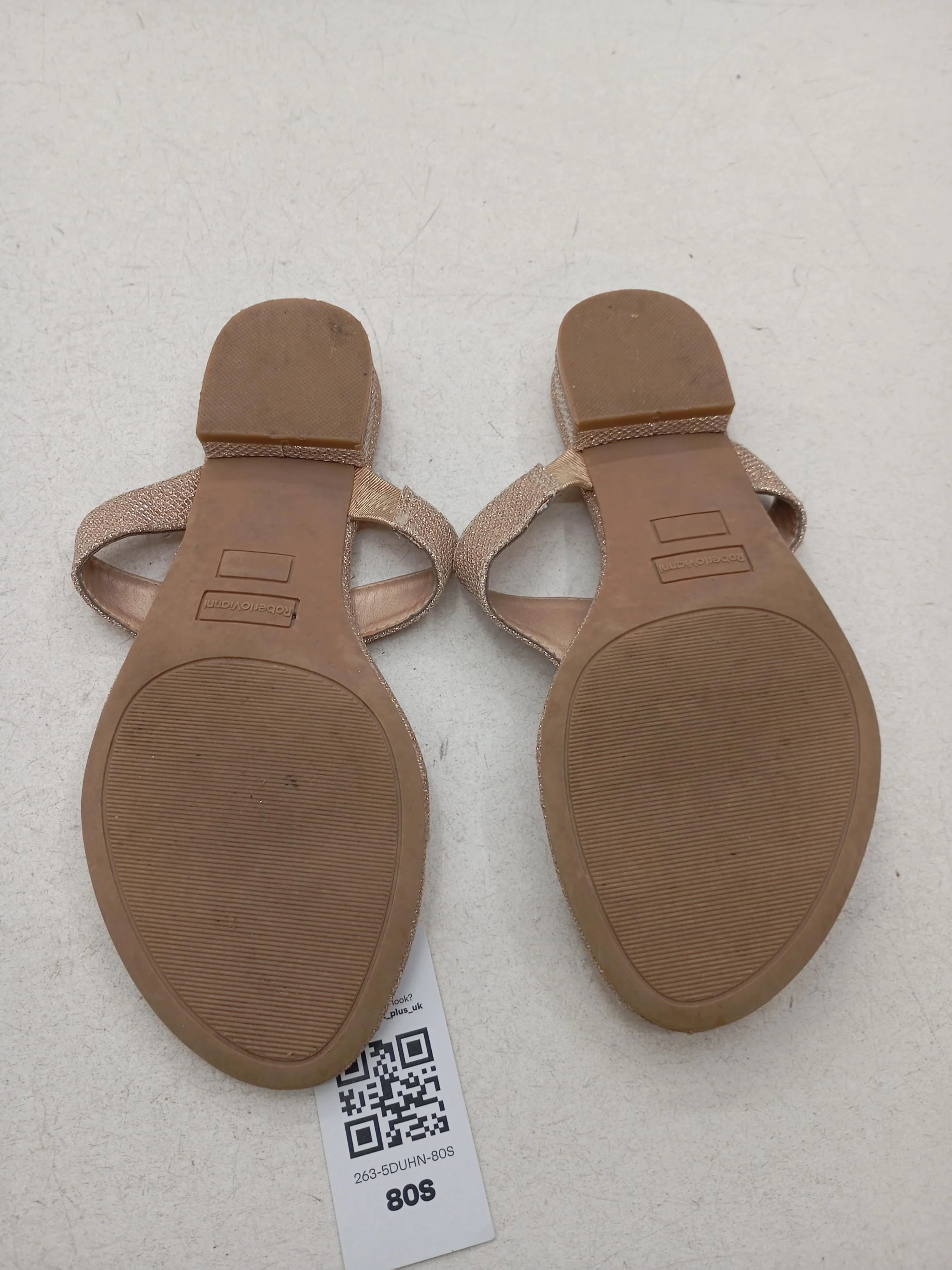 Roberto Vianni Women's Sandals UK 4 Gold 100% Other Flip-Flop - Image 7