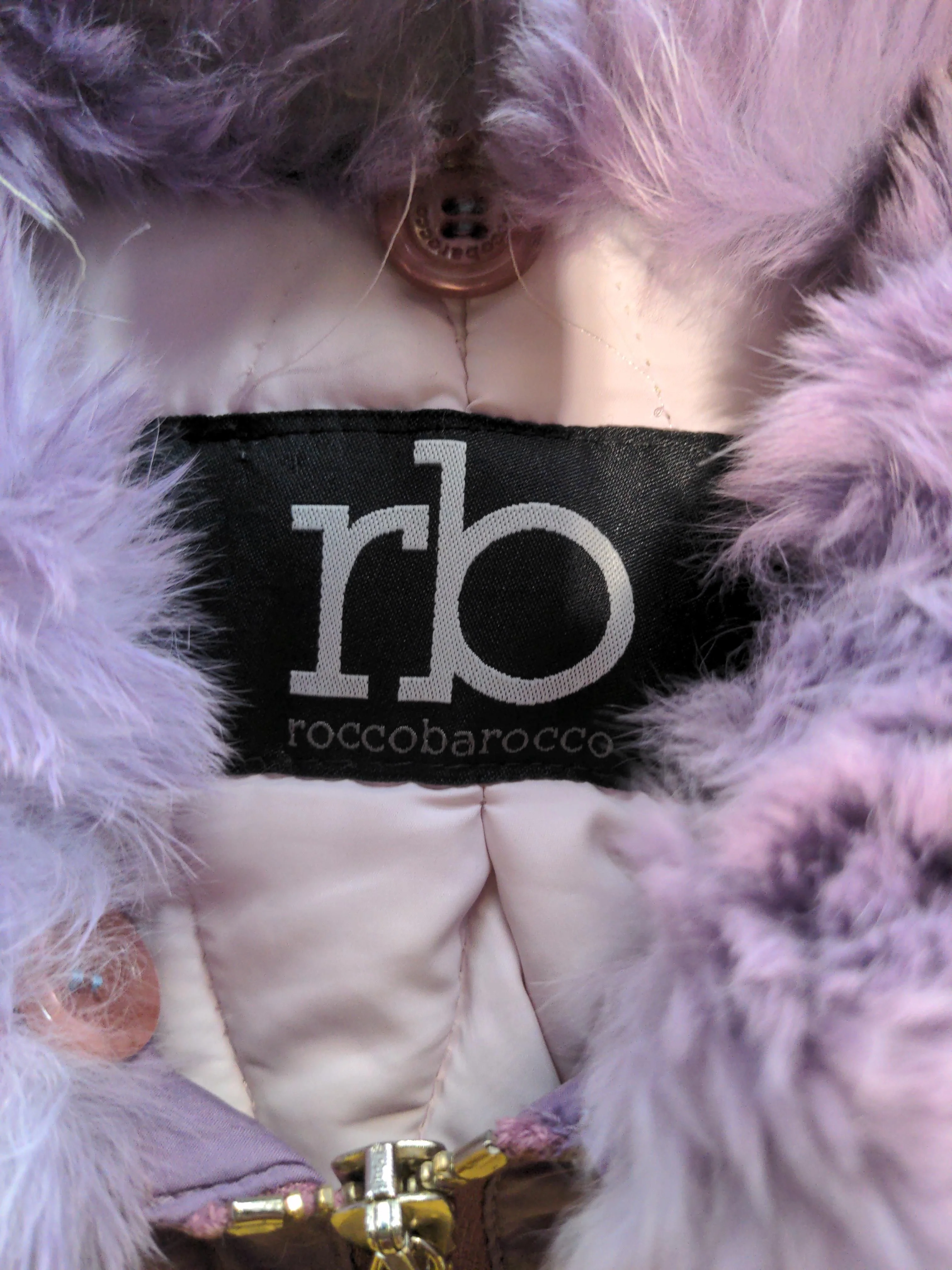 roccobarocco Bomber Jacket jacket purple - Image 6