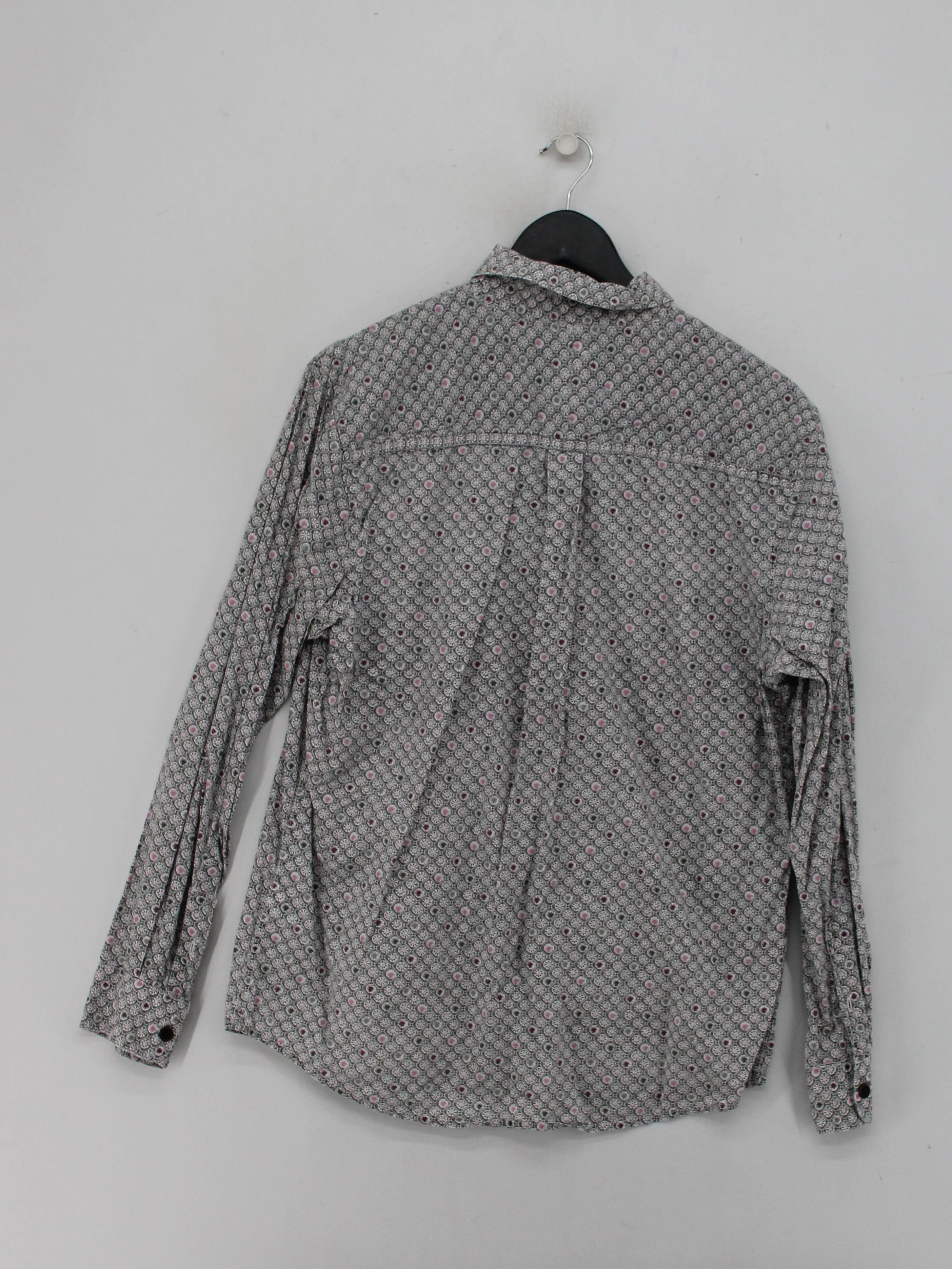 Rocha.John Rocha Men's Shirt M Multi Geometric 100% Cotton Basic - Image 2