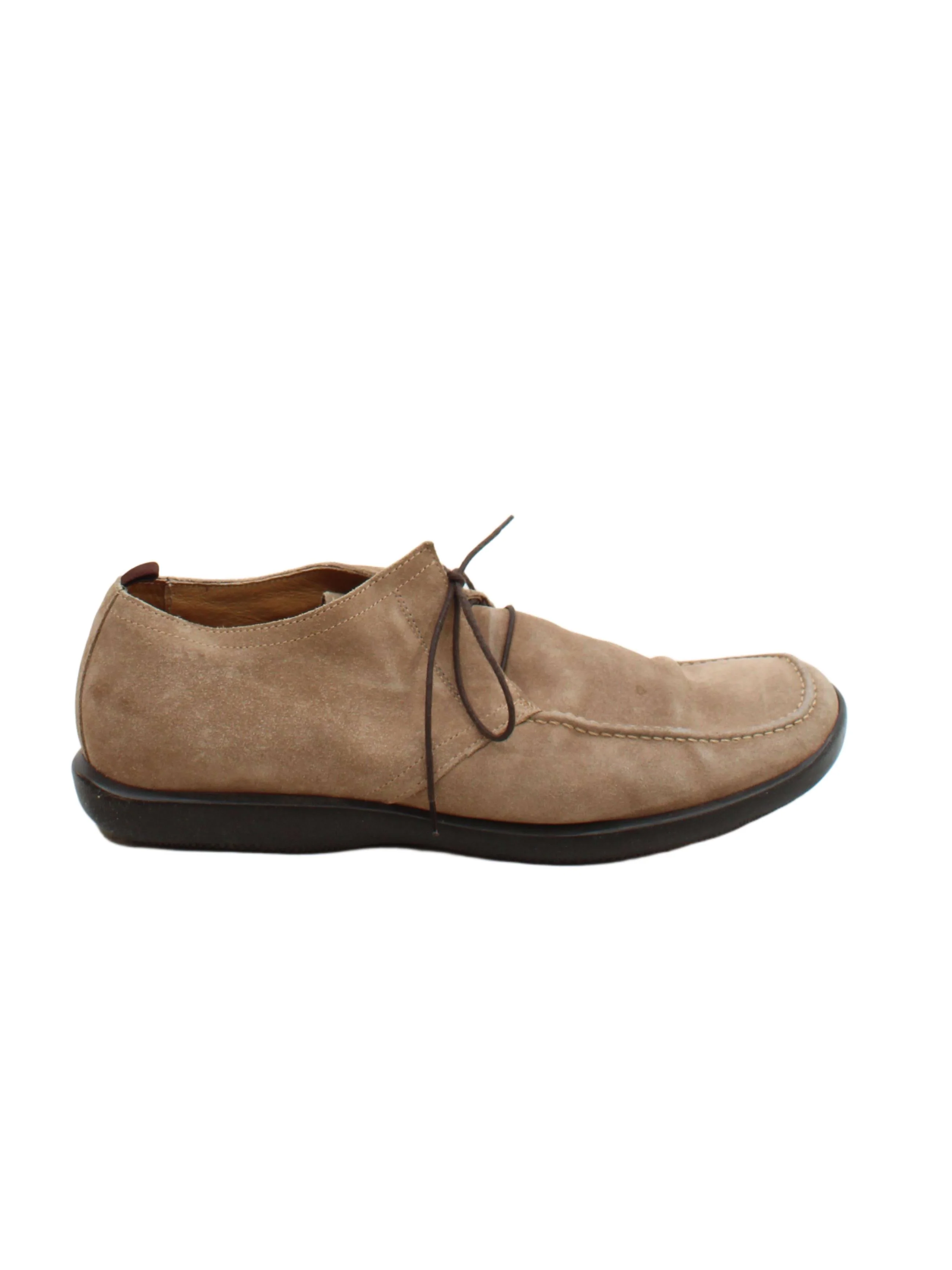 Rocha.John Rocha Men's Shoes UK 9 Tan 100% Suede Loafer