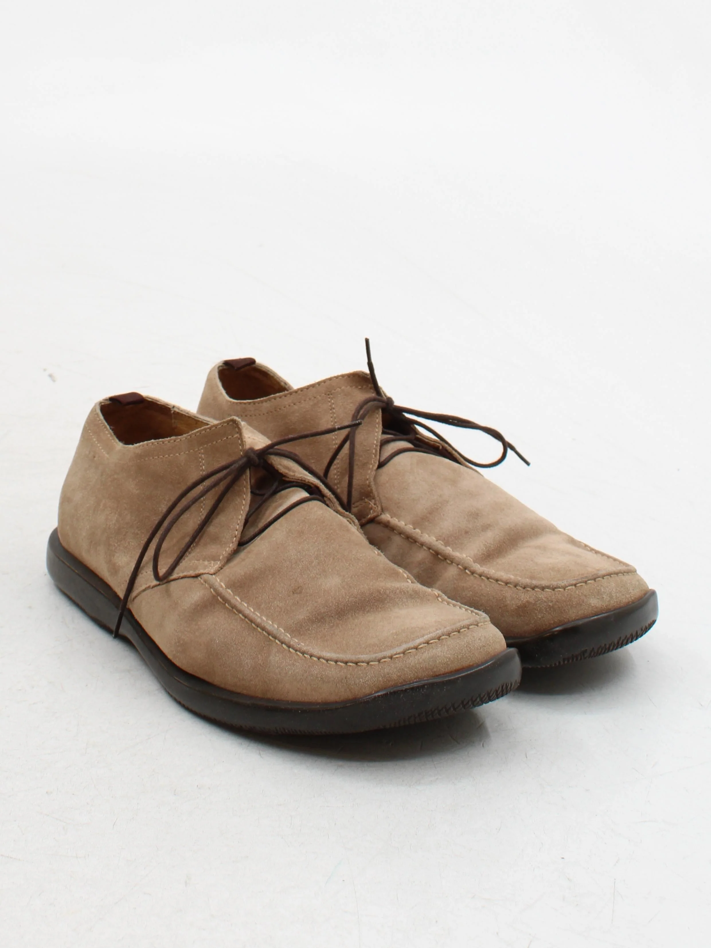 Rocha.John Rocha Men's Shoes UK 9 Tan 100% Suede Loafer - Image 4