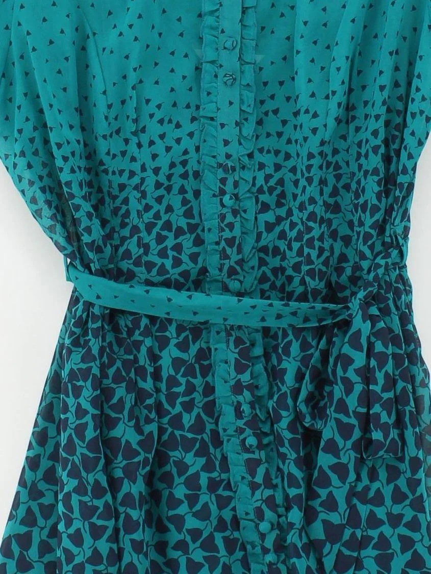 Rocha.John Rocha Shirt Midi Dress UK20 in Green - Image 3