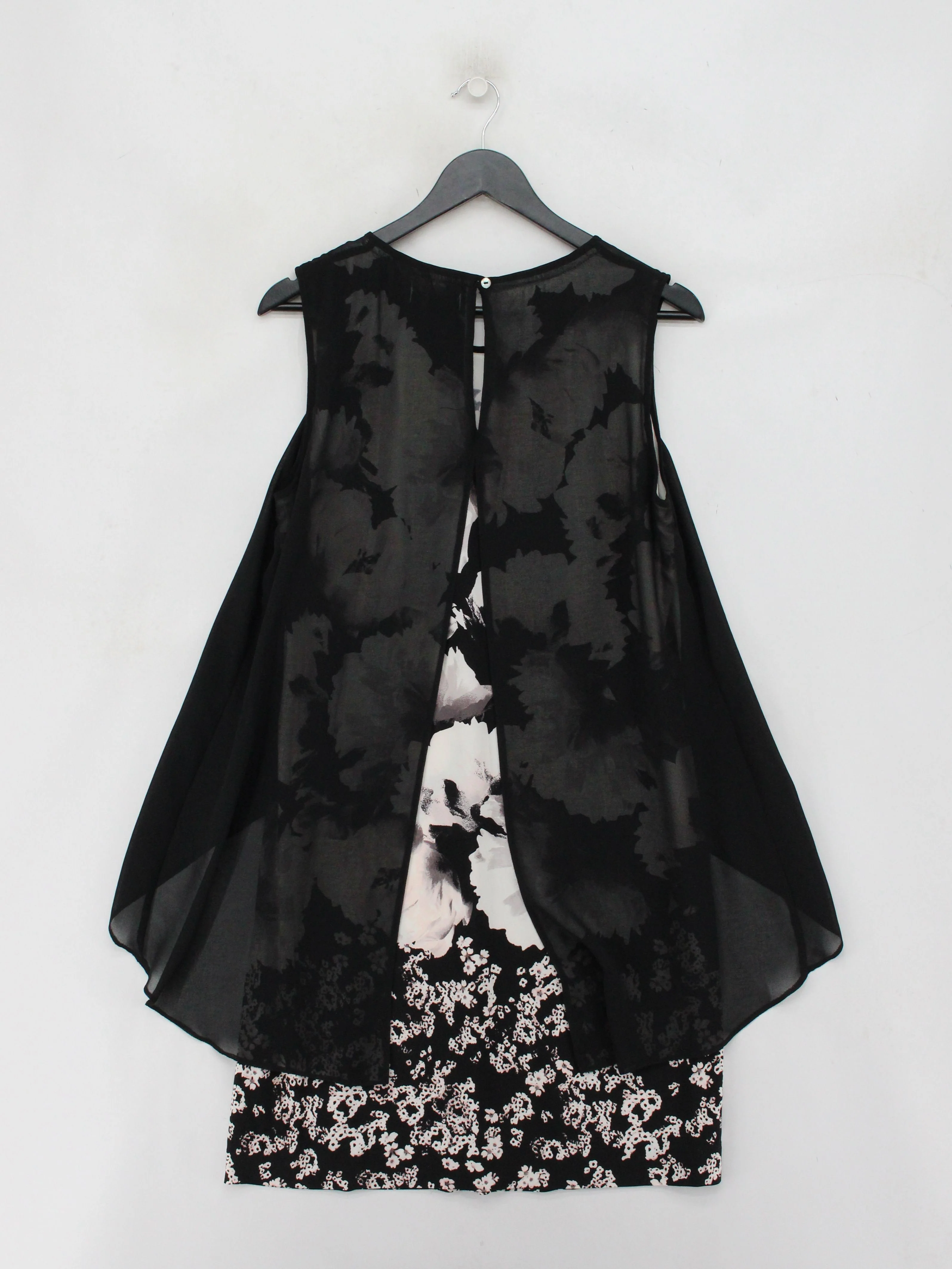 Rocha.John Rocha Women's Top UK 14 Black 100% Other Tunic - Image 2