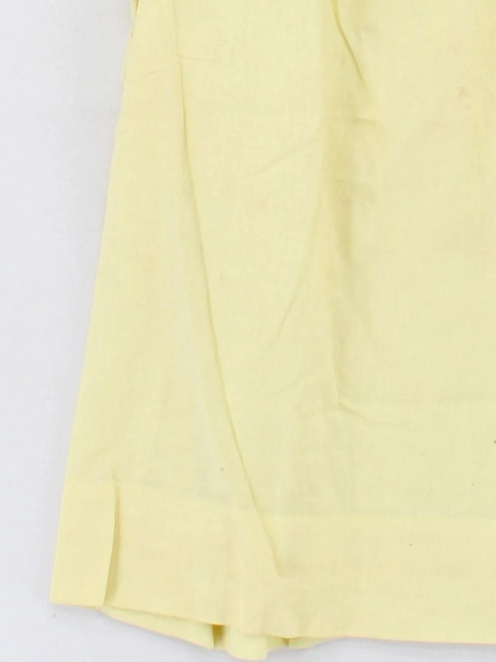 Rocha.John Rocha Women's Top XL Yellow Linen with Cotton Basic - Image 4