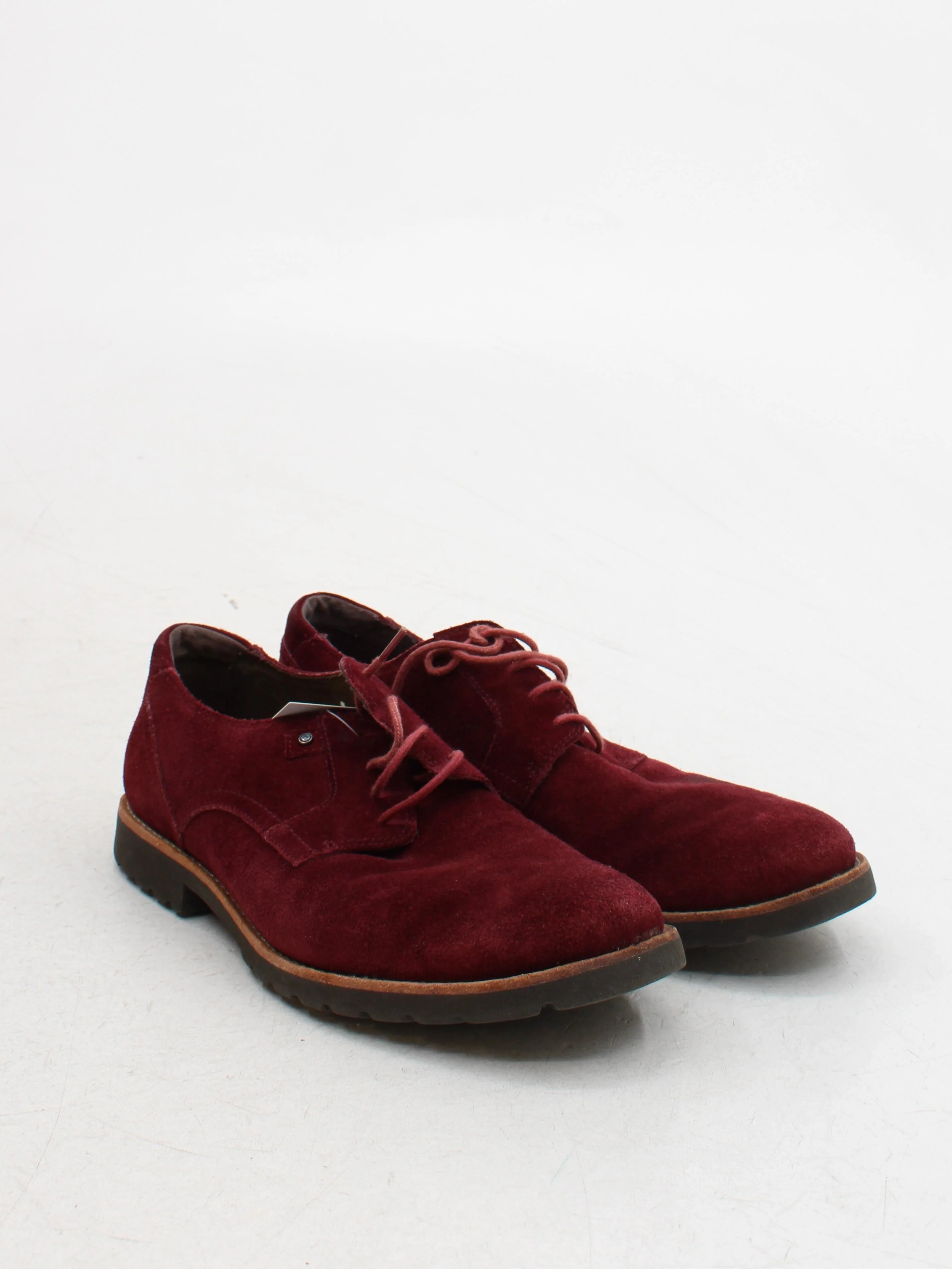 Rockport Men's Shoes UK 8 Red 100% Suede Sneaker - Image 4