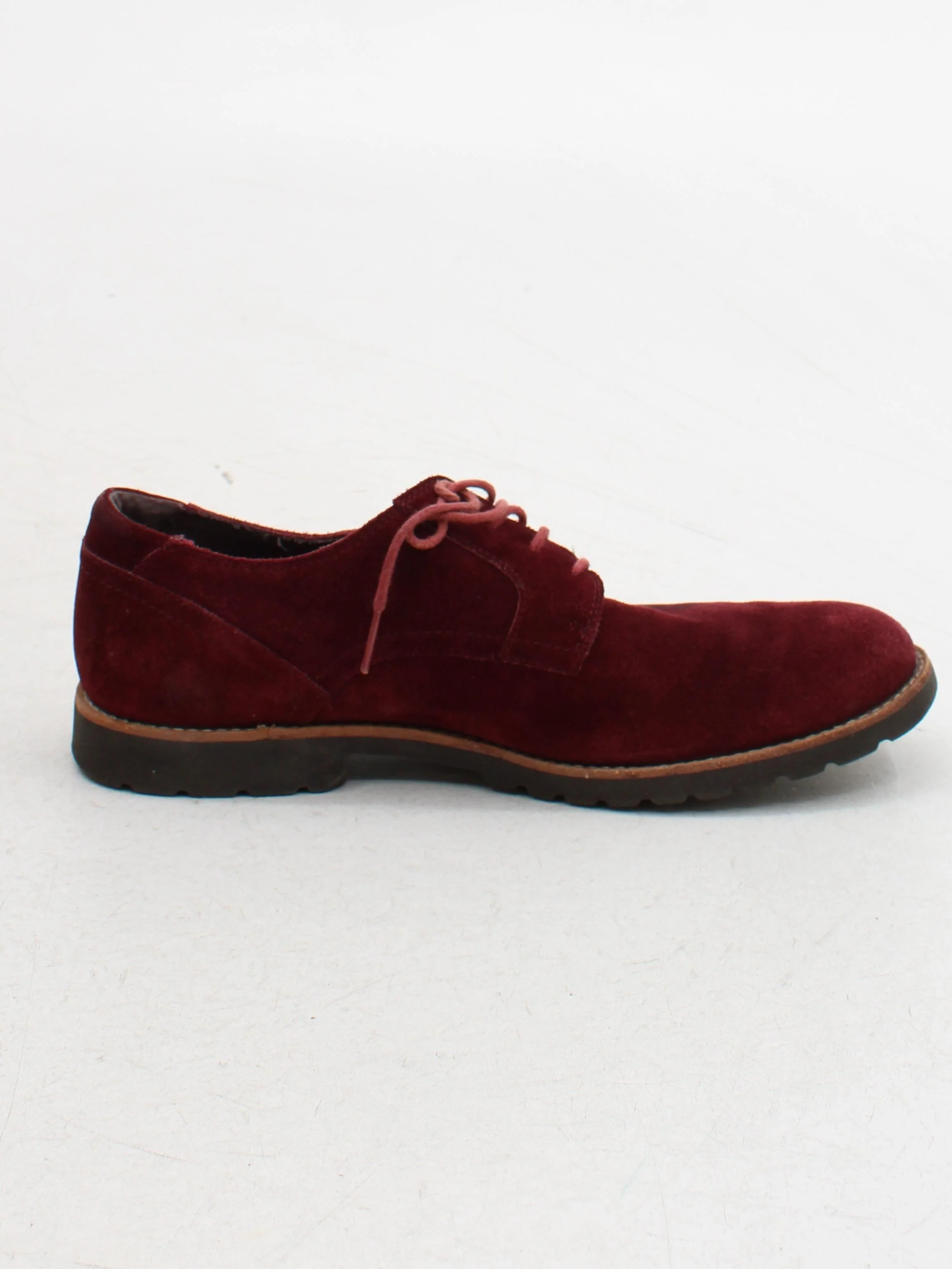 Rockport Men's Shoes UK 8 Red 100% Suede Sneaker - Image 5