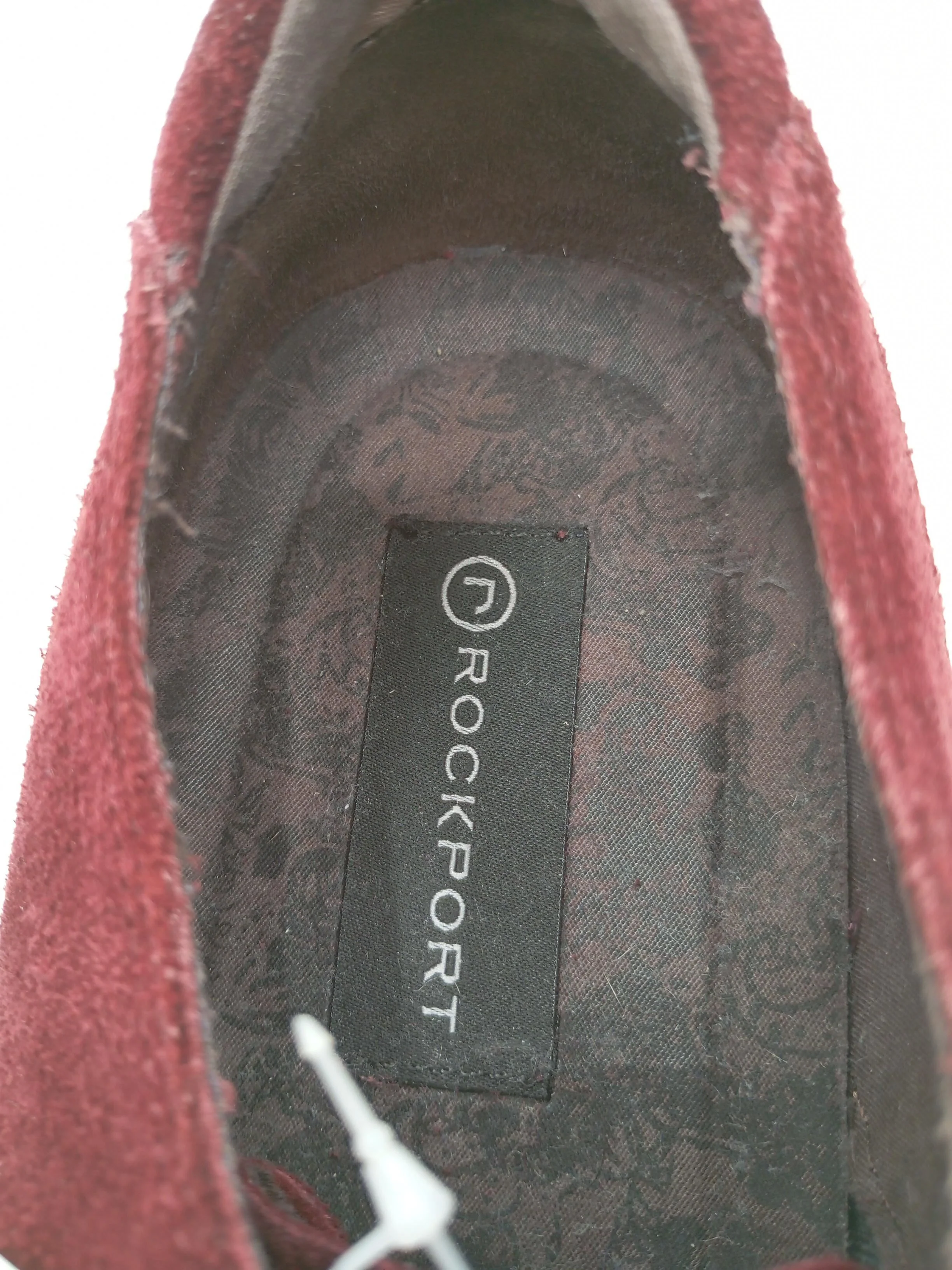 Rockport Men's Shoes UK 8 Red 100% Suede Sneaker - Image 6