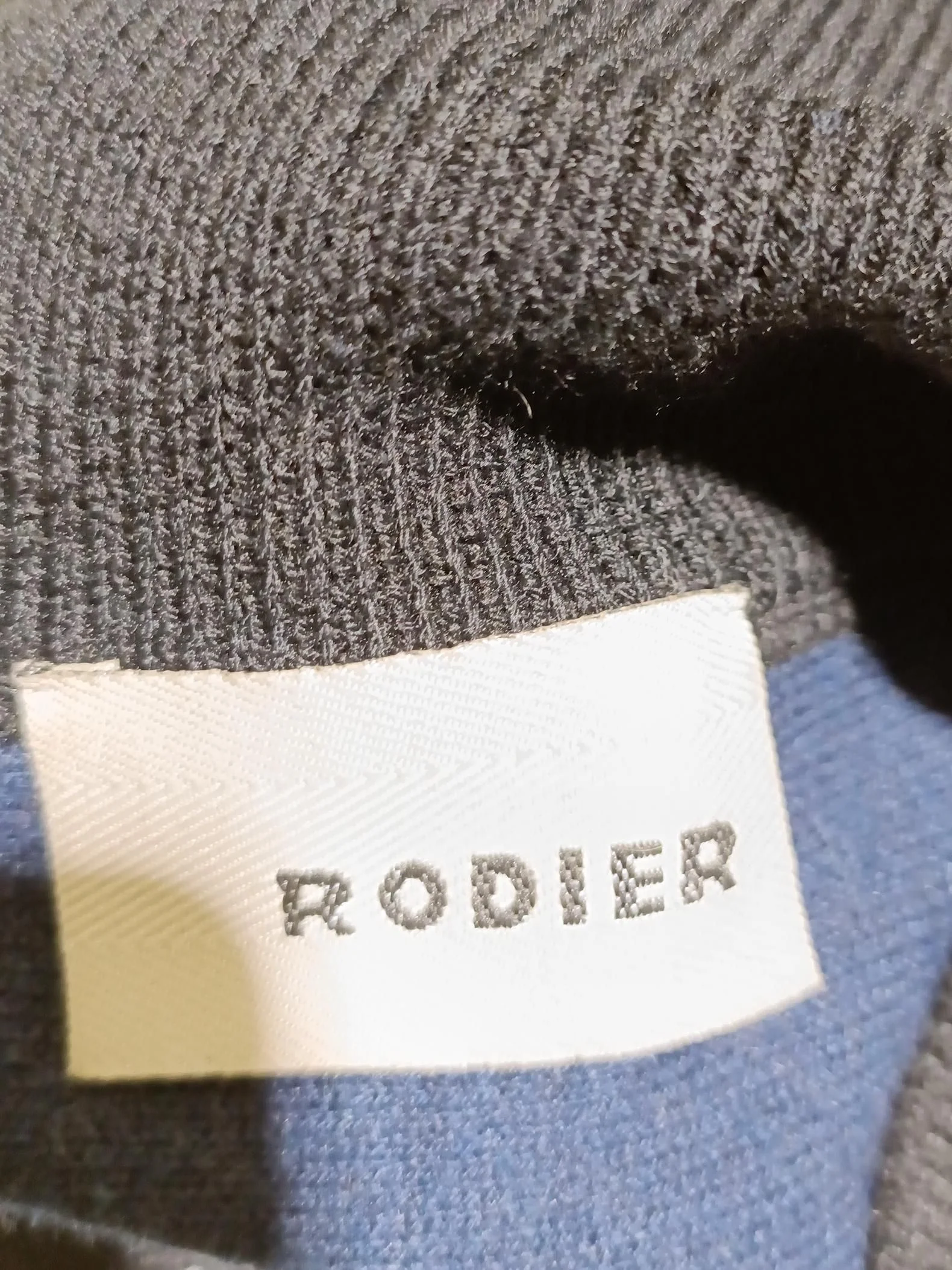 Rodier Women's Coat L Black Polyester - Image 5