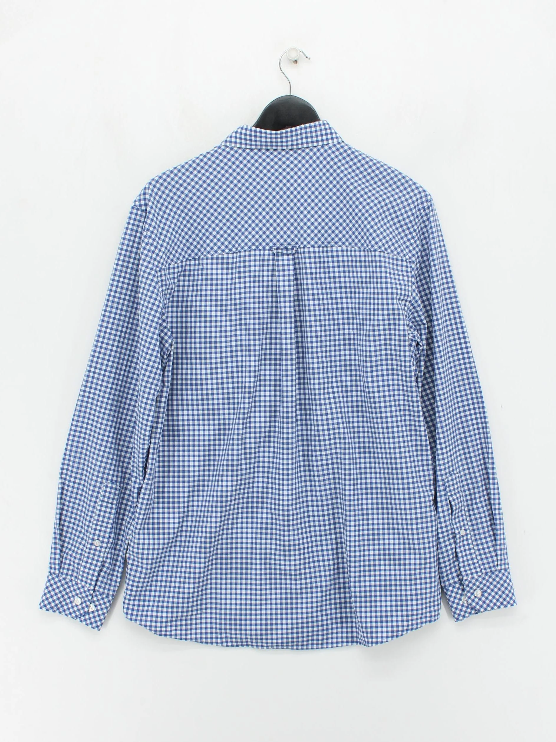 Rohan Men's Shirt M Blue Checkered Polyamide with Polyester Basic - Image 2
