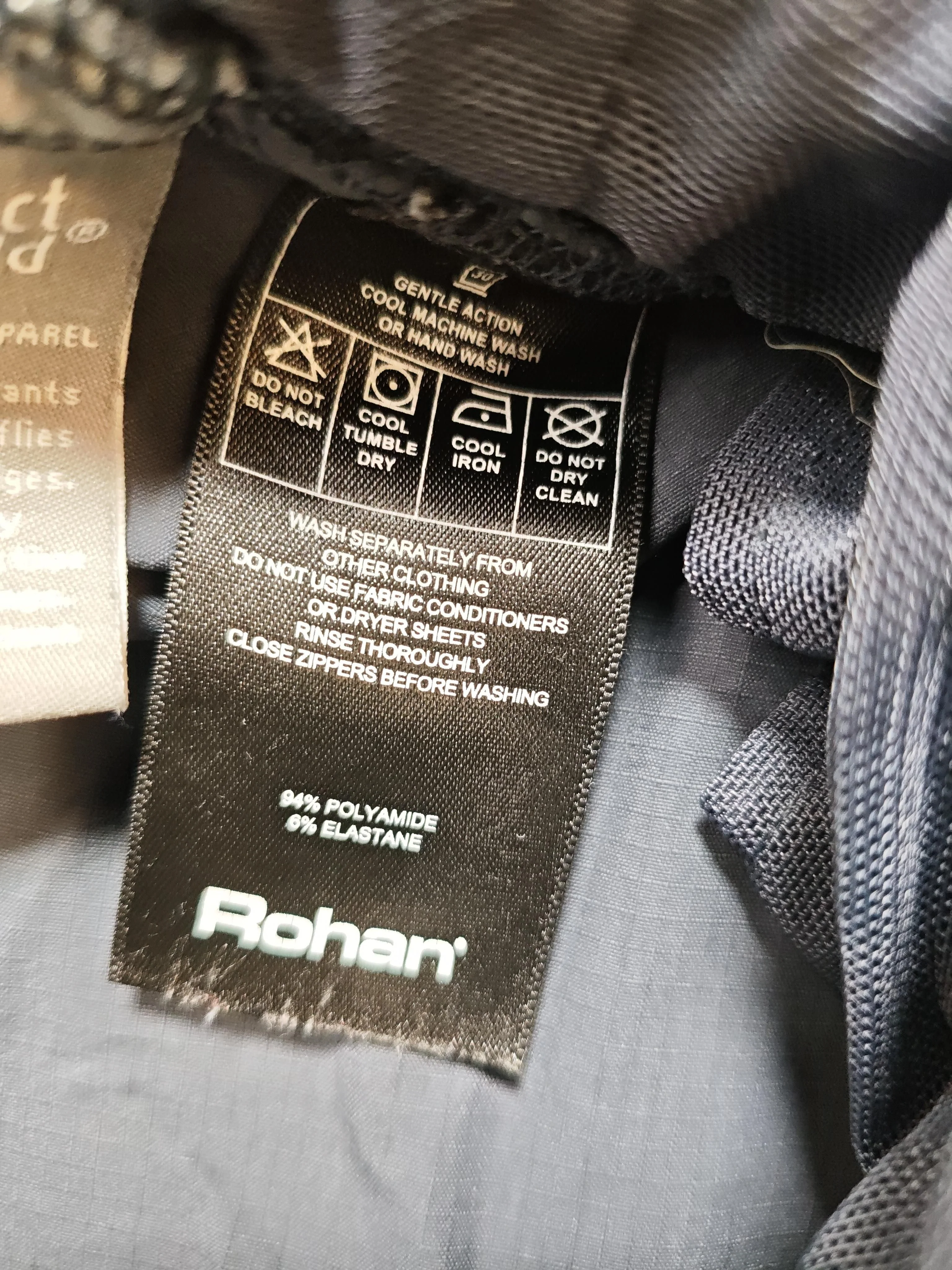 Rohan Men's Shorts W 40 in Grey Polyamide with Elastane Cargo - Image 6